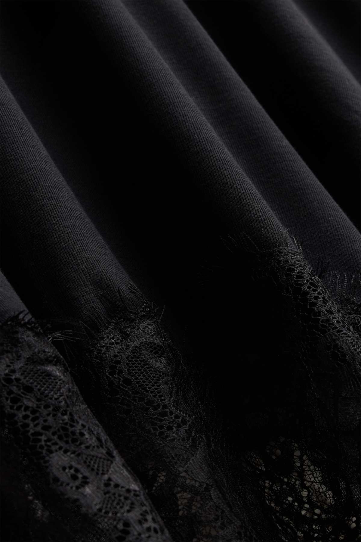 T-shirt - curvy fit - black