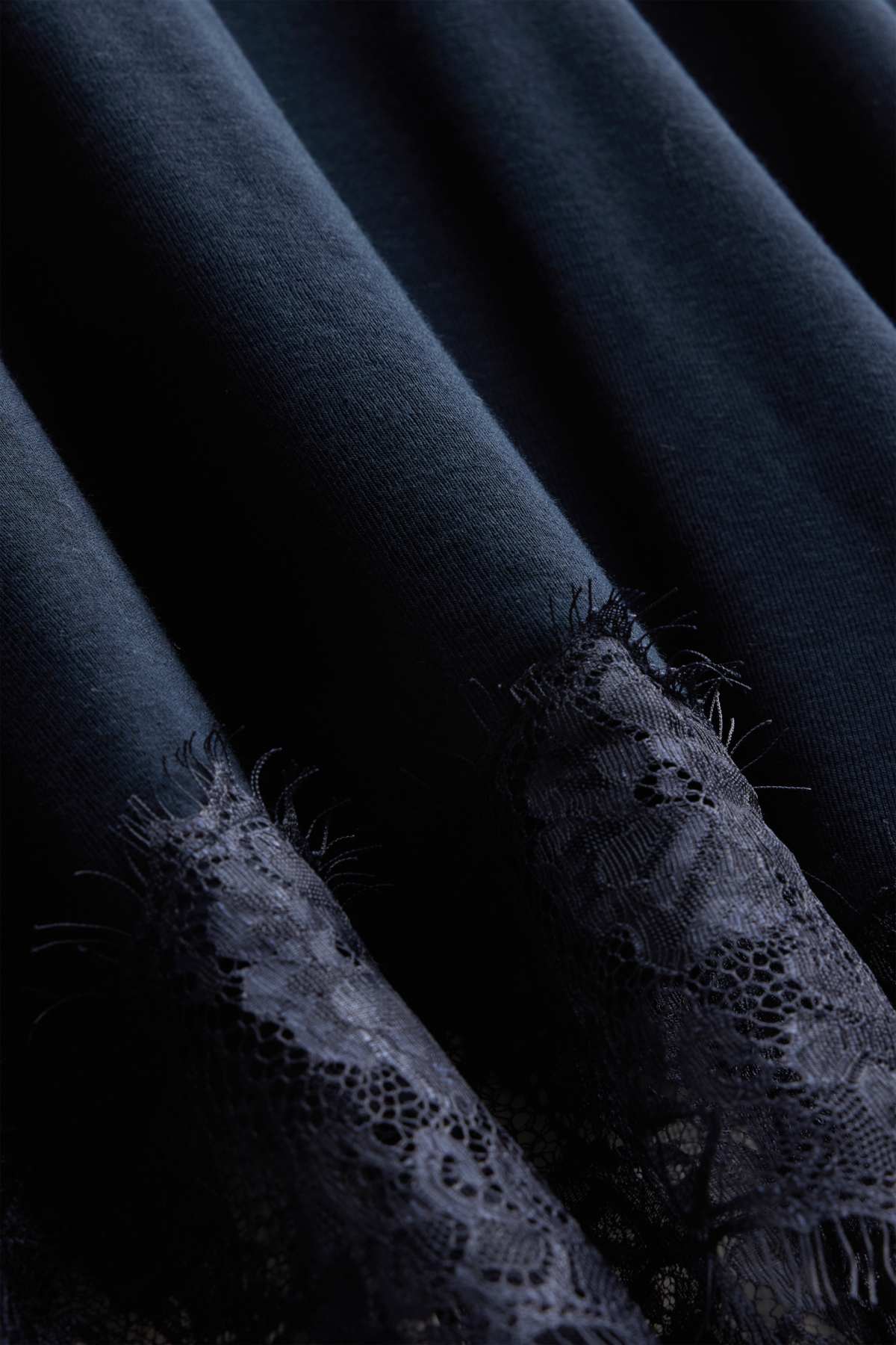 T-shirt - curvy fit - dark blue