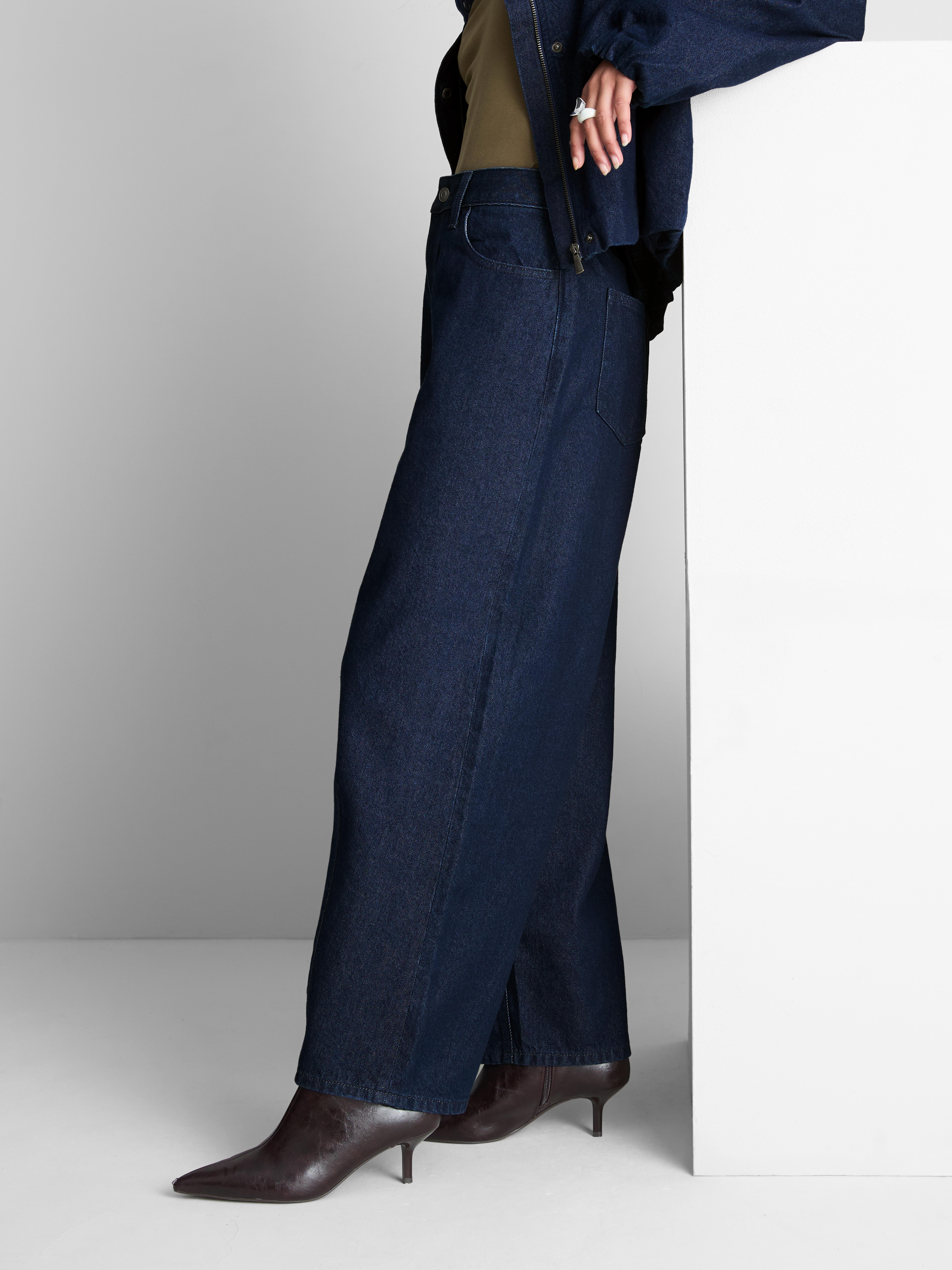 Paula Echevarría Curve Baggy Jeans - Indigo