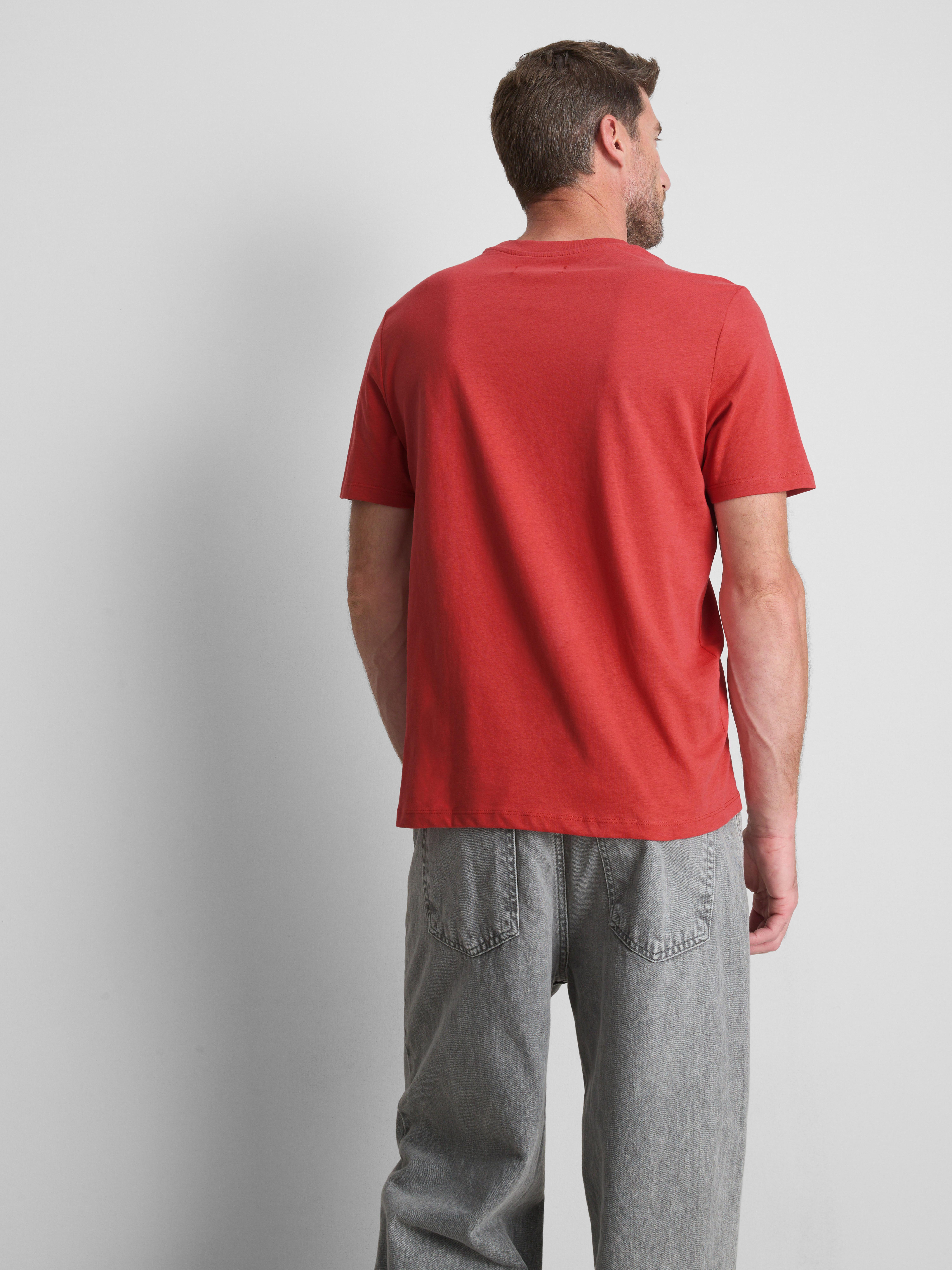 Regular Fit Short Sleeve T-Shirt - Coral