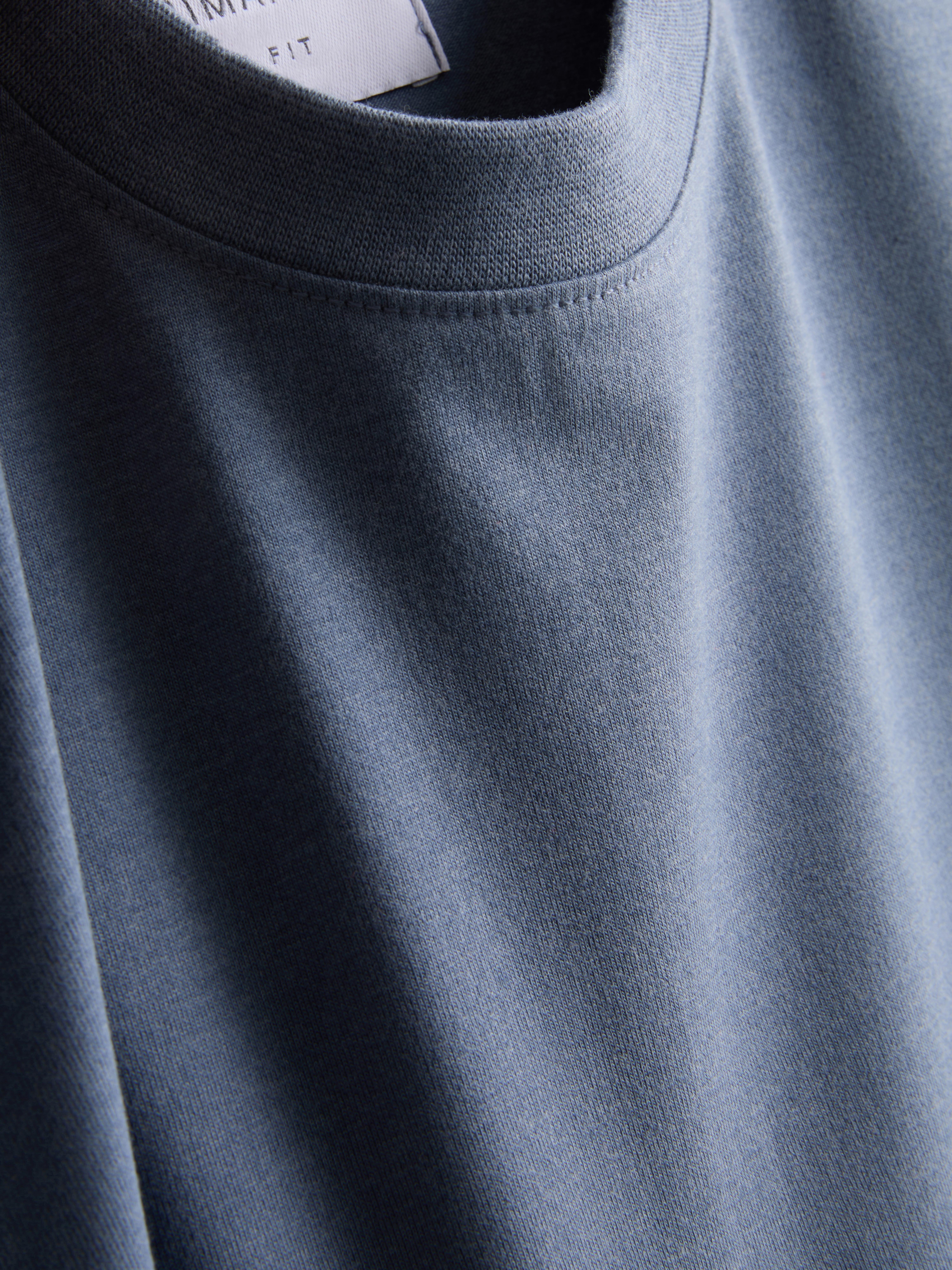 Relaxed Fit LYCRA® T-Shirt - Blue Heather