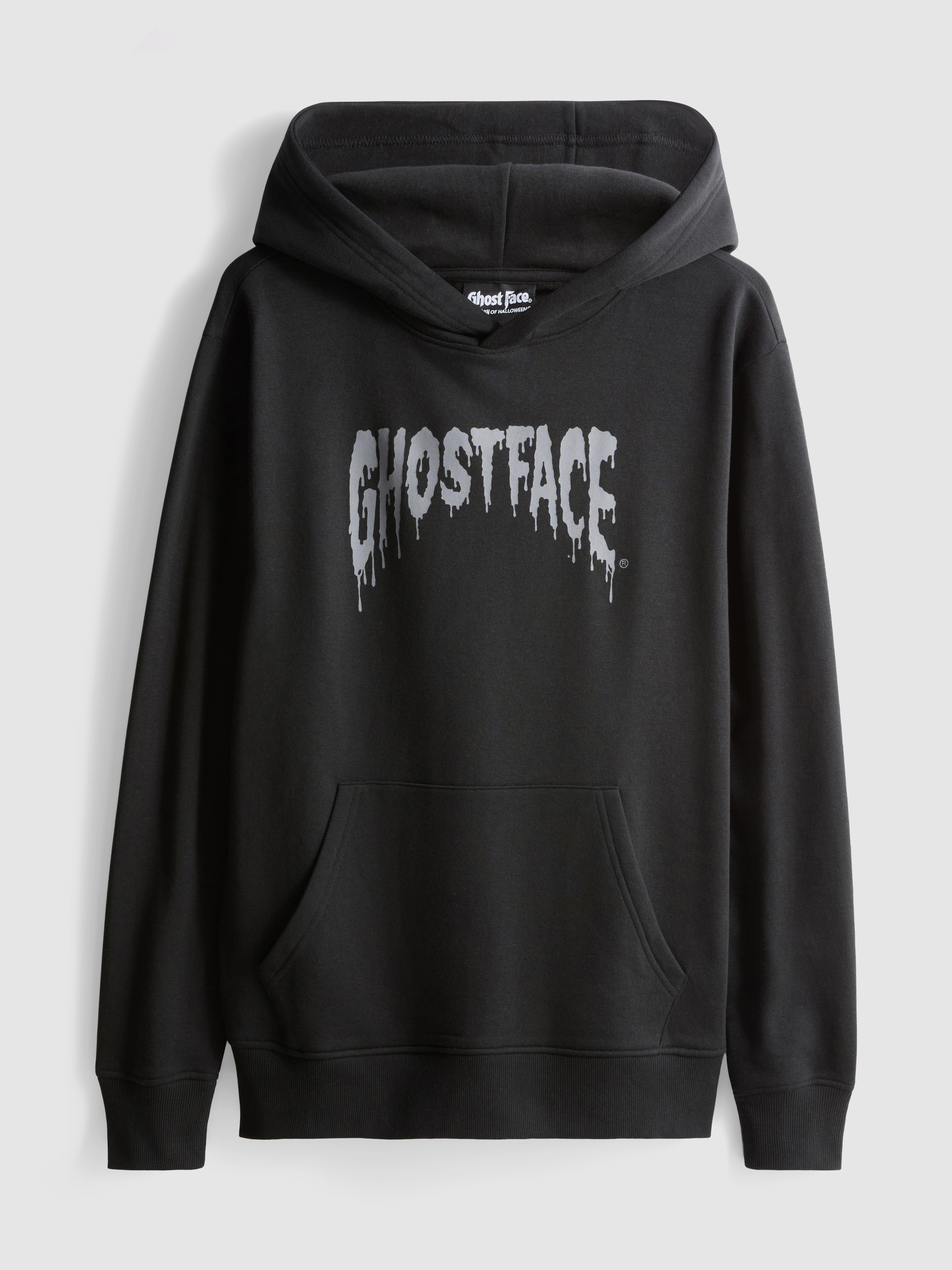 Scream Ghostface Graphic Hoodie - Black