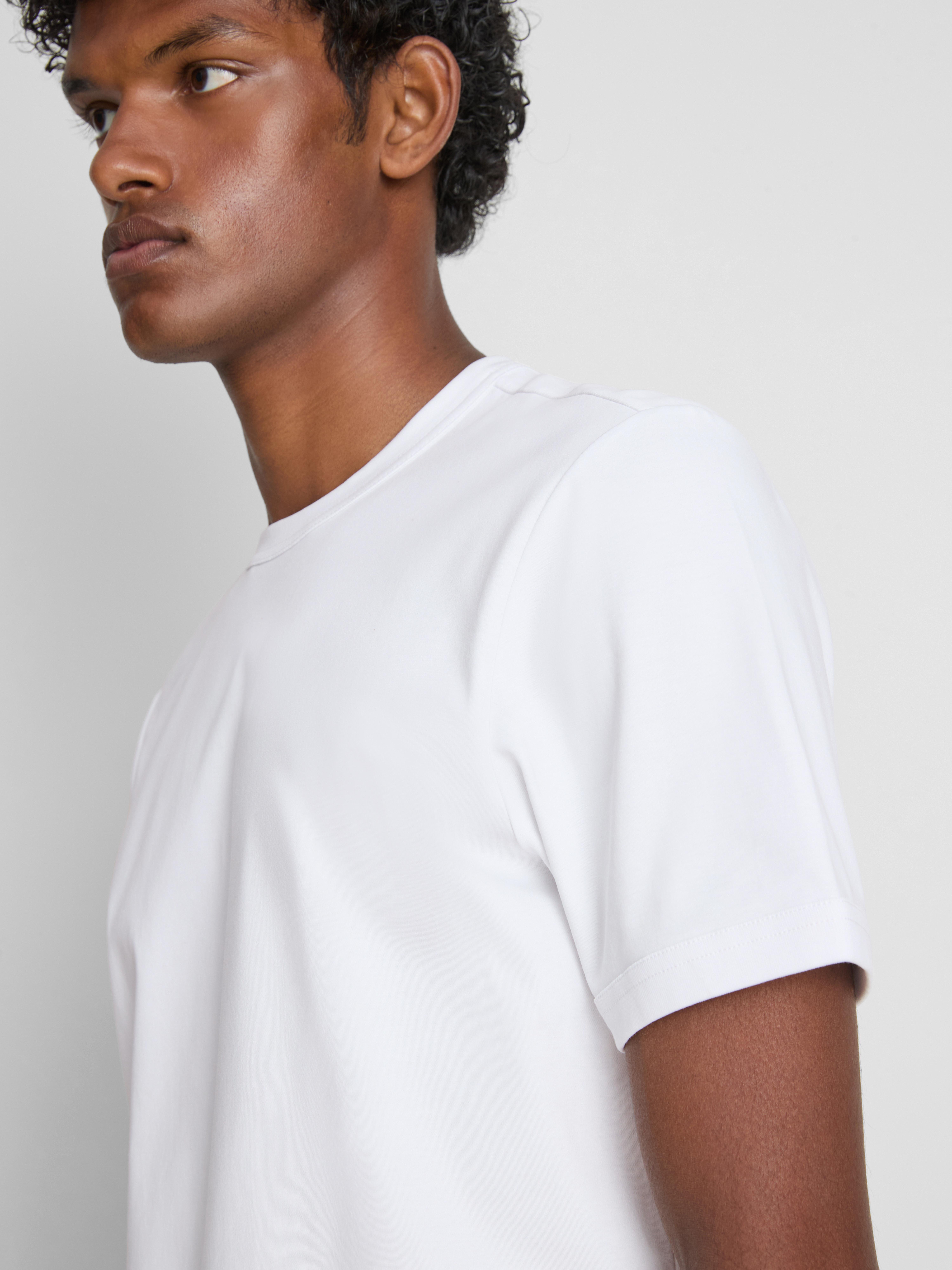 The Edit Slim Fit T-Shirt - White
