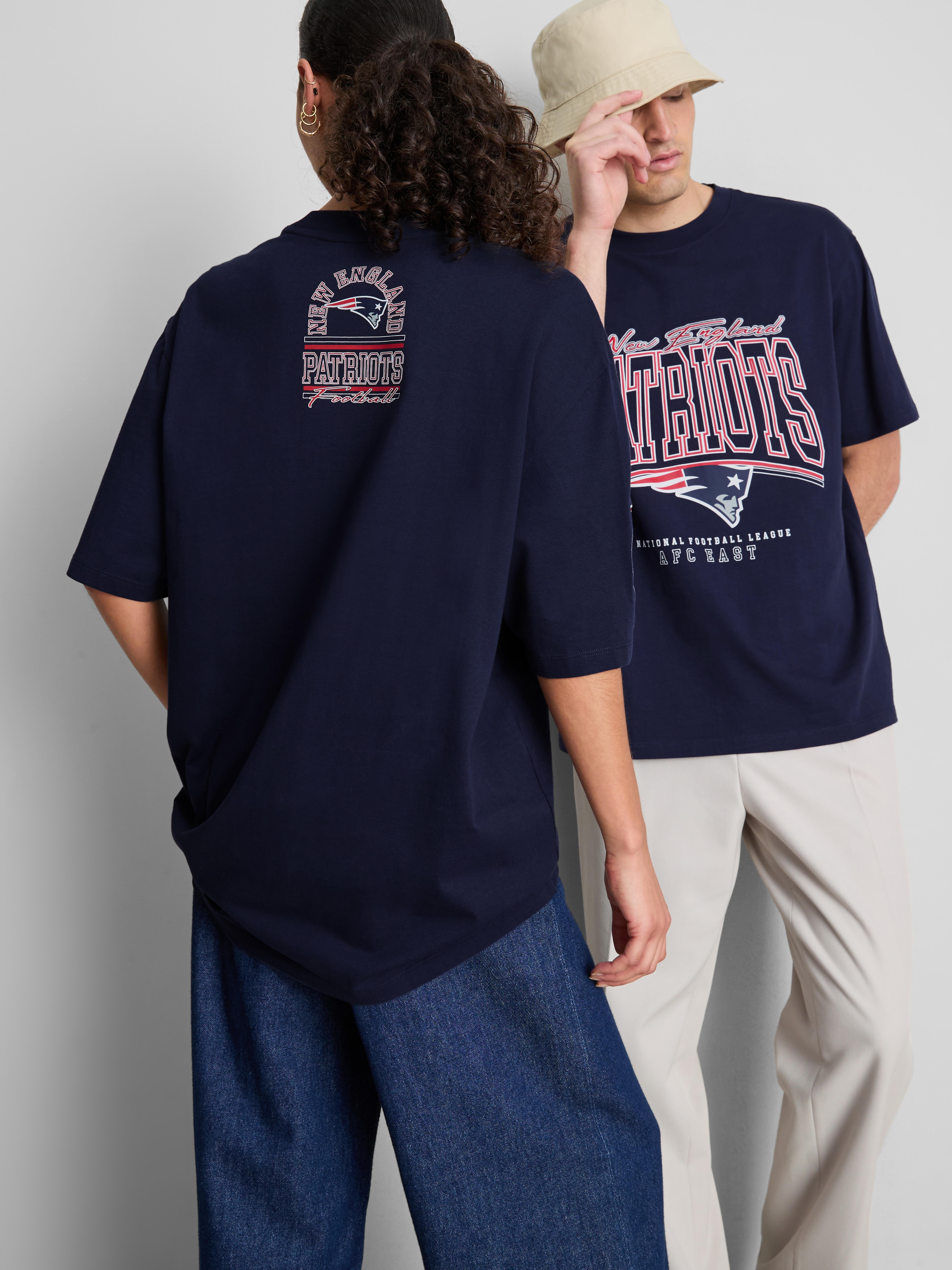 NFL New England Patriots Graphic T-Shirt - Navy
