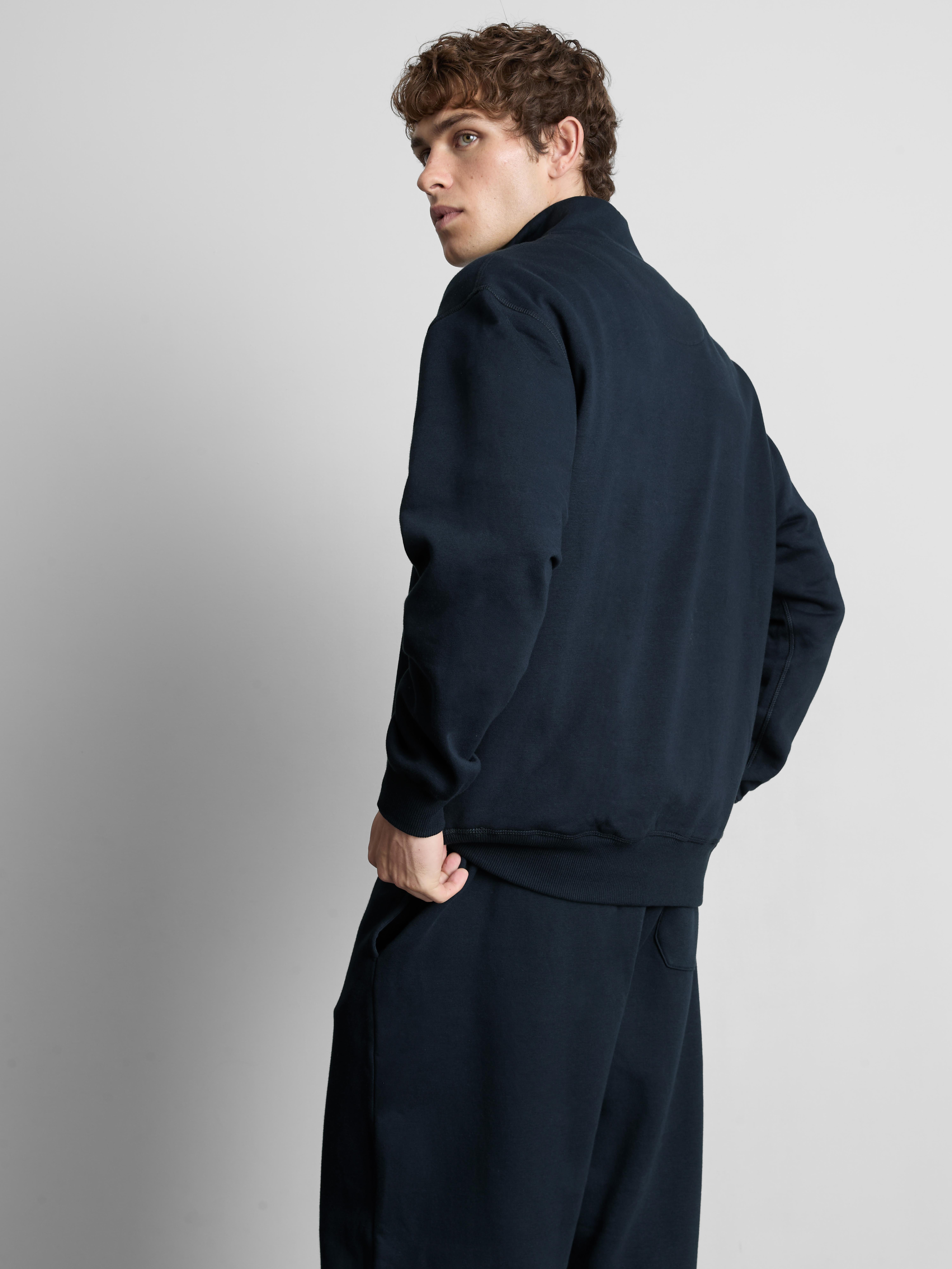 Half-Zip Sweatshirt - Navy