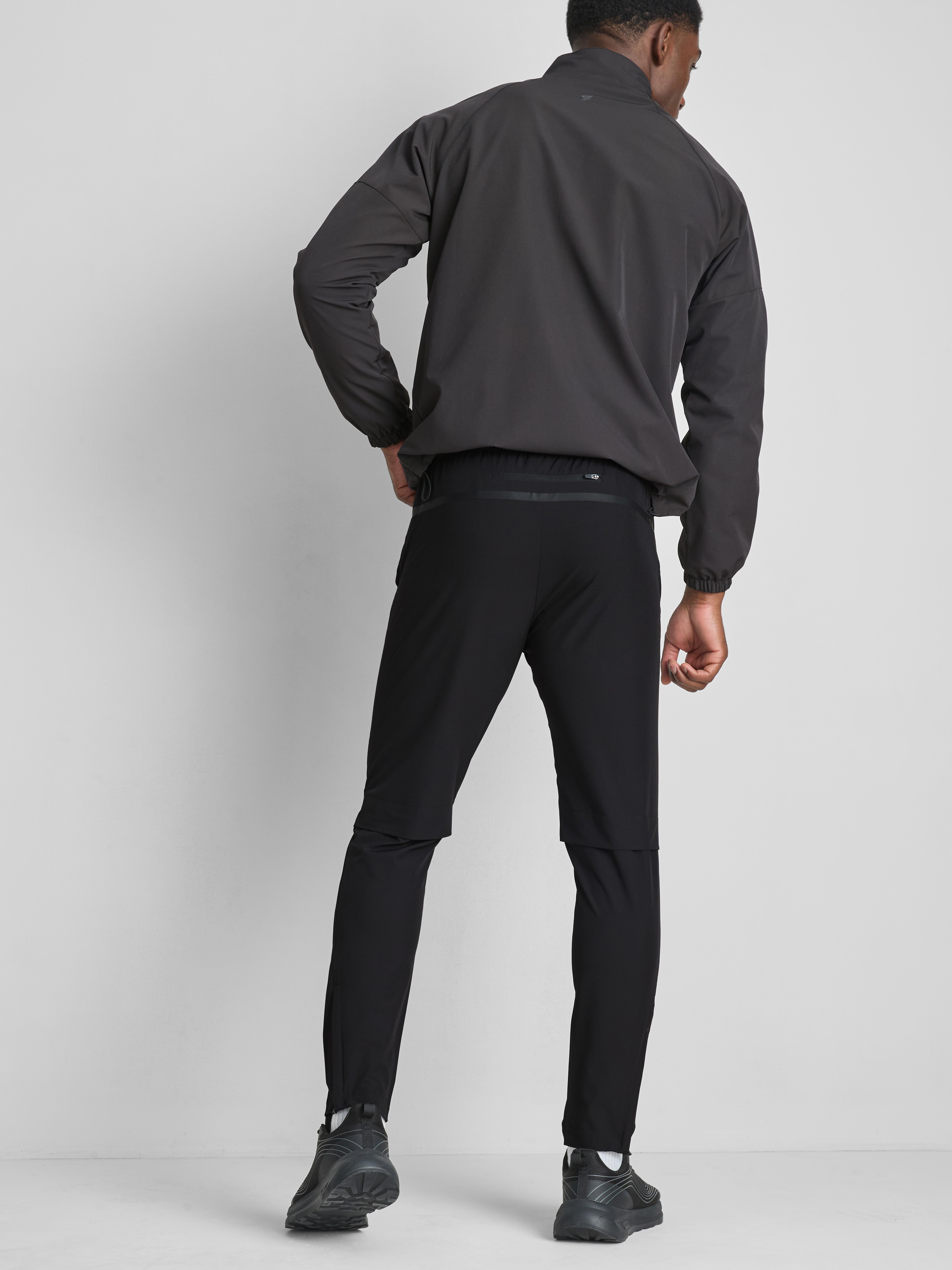 Elastic Gym Pants - Black