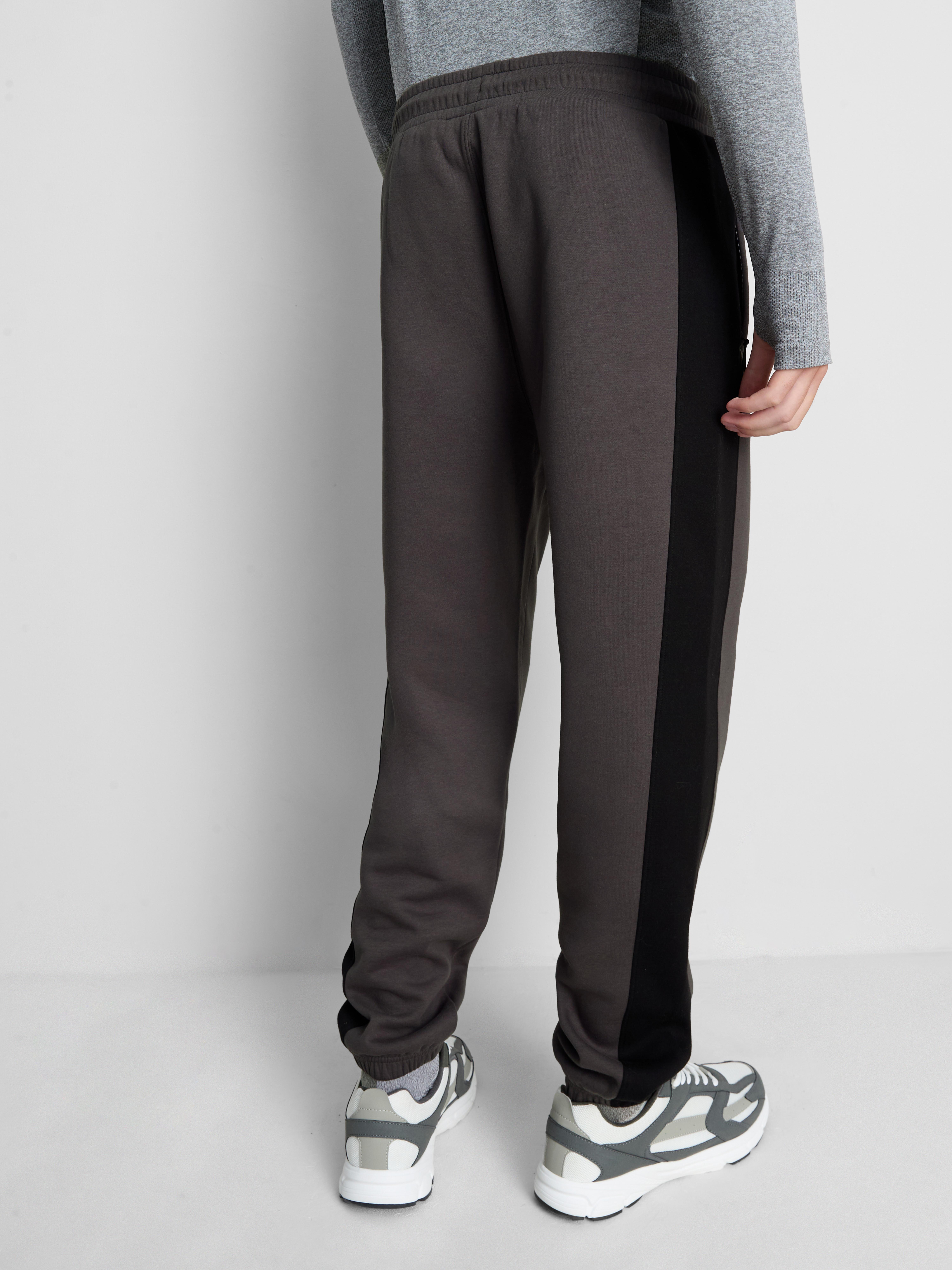 Side Panel Performance Joggers - Charcoal