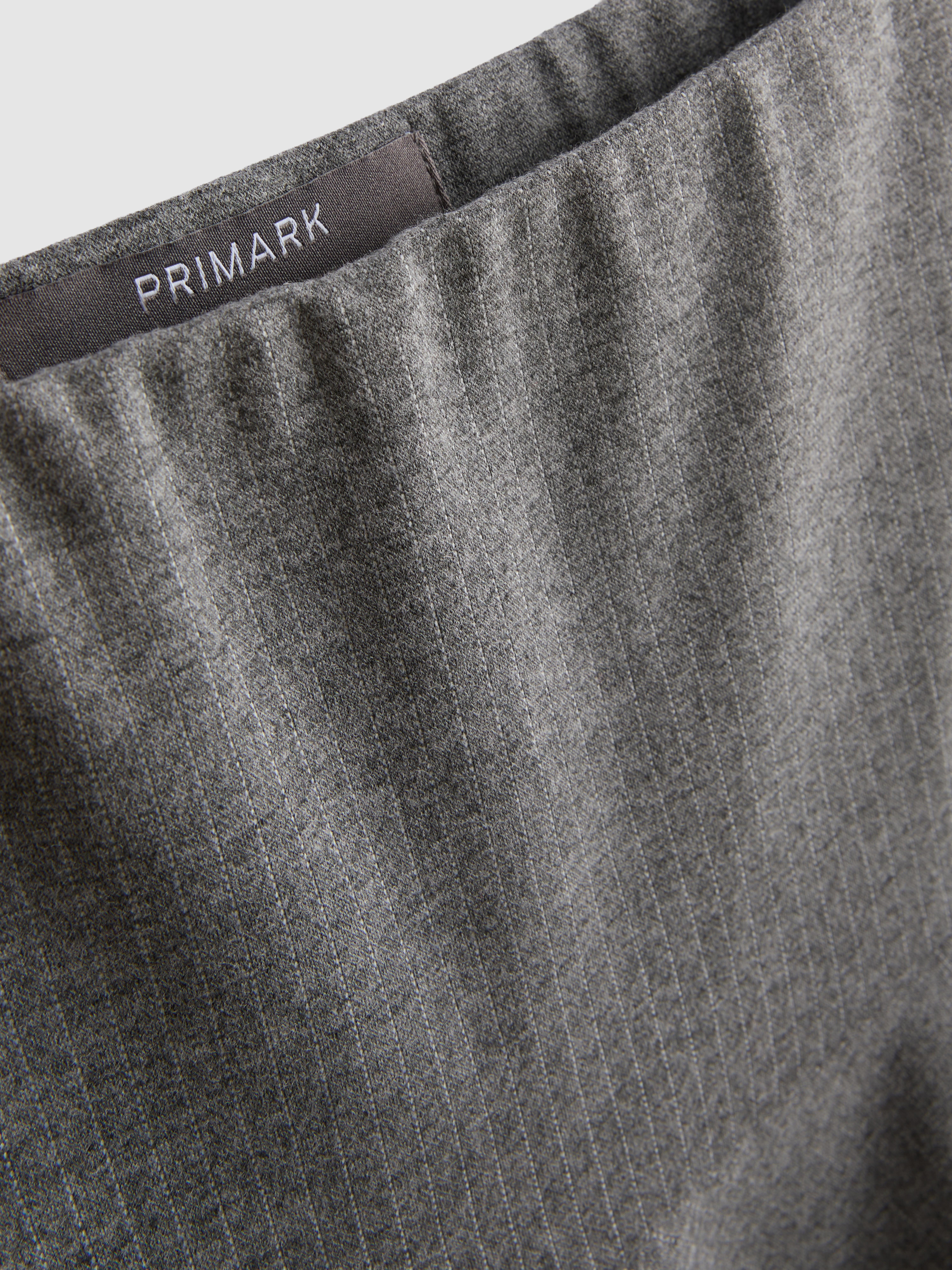 Jersey Mini Rara Skirt - Gray