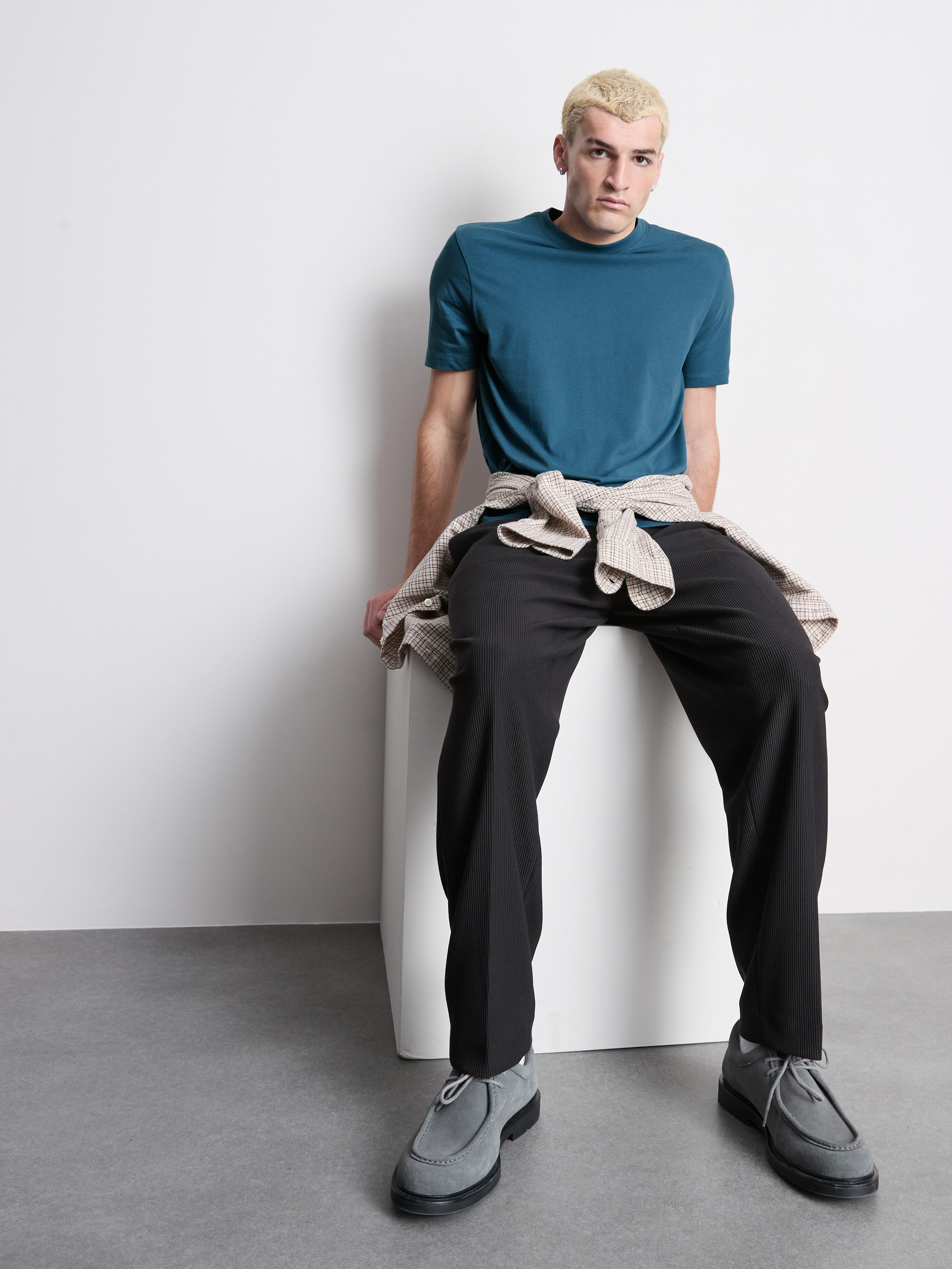 Regular Fit Short Sleeve T-Shirt - Teal