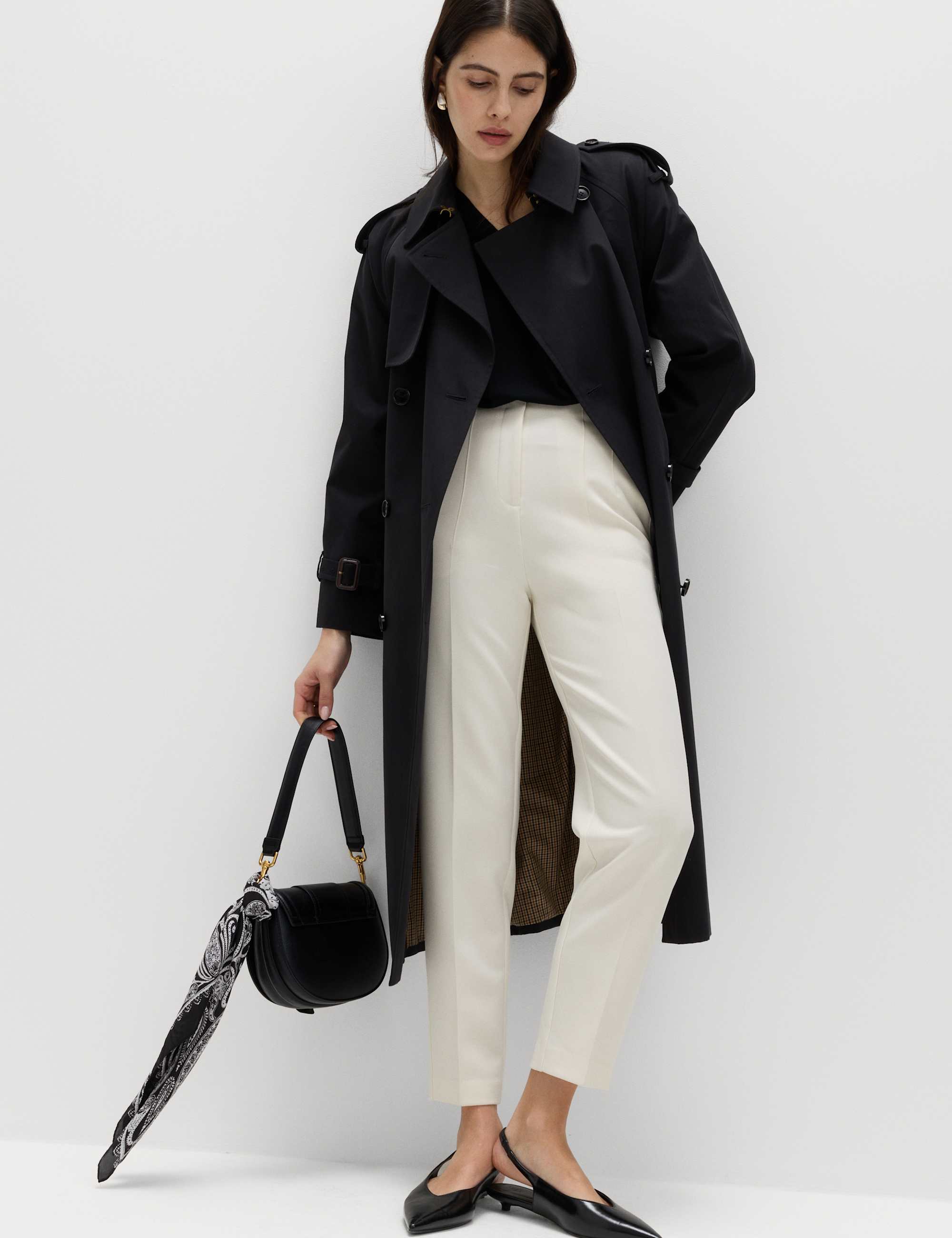 Tapered Ankle Grazer Trousers