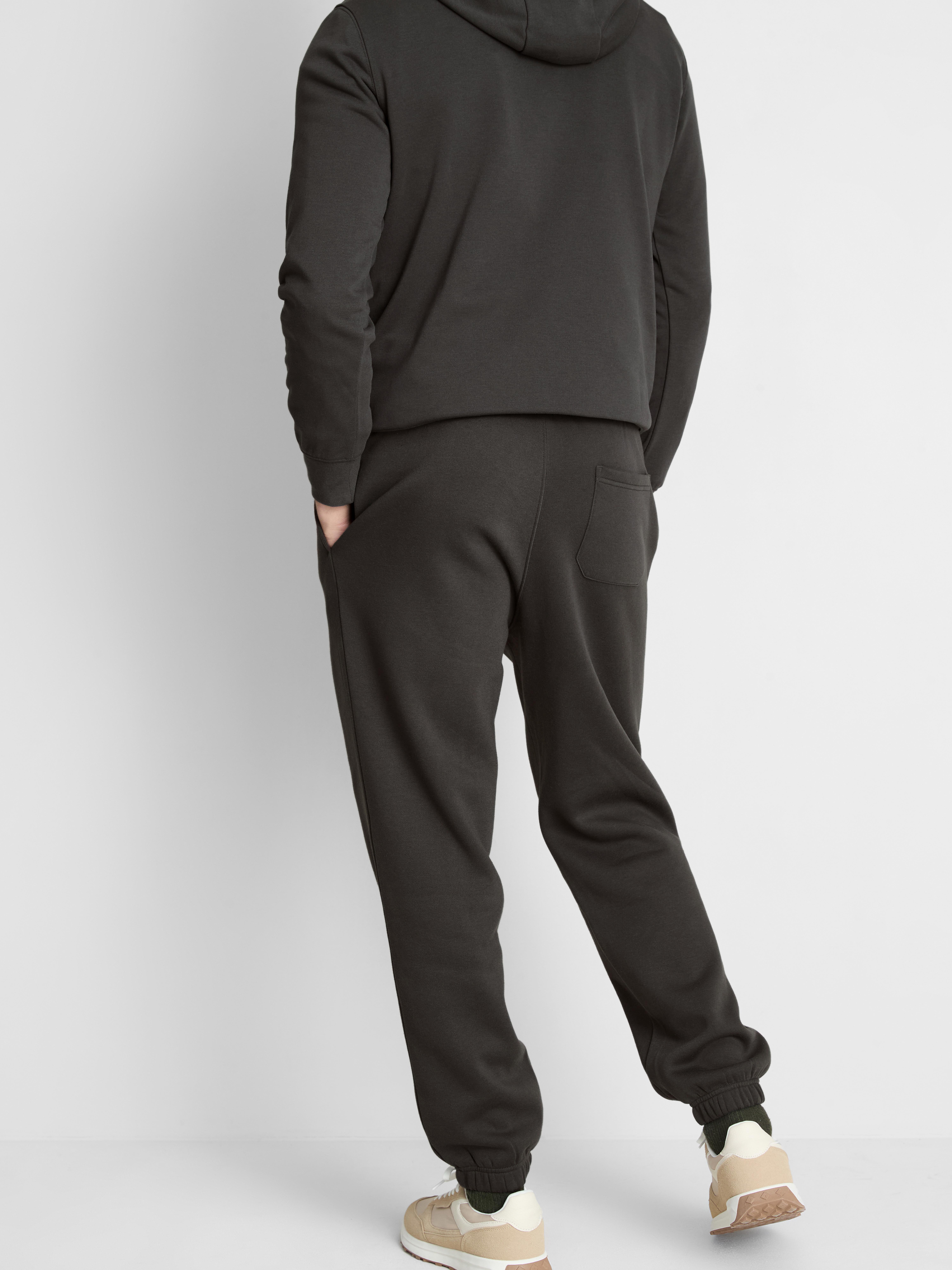 Essential Drawstring Joggers - Charcoal