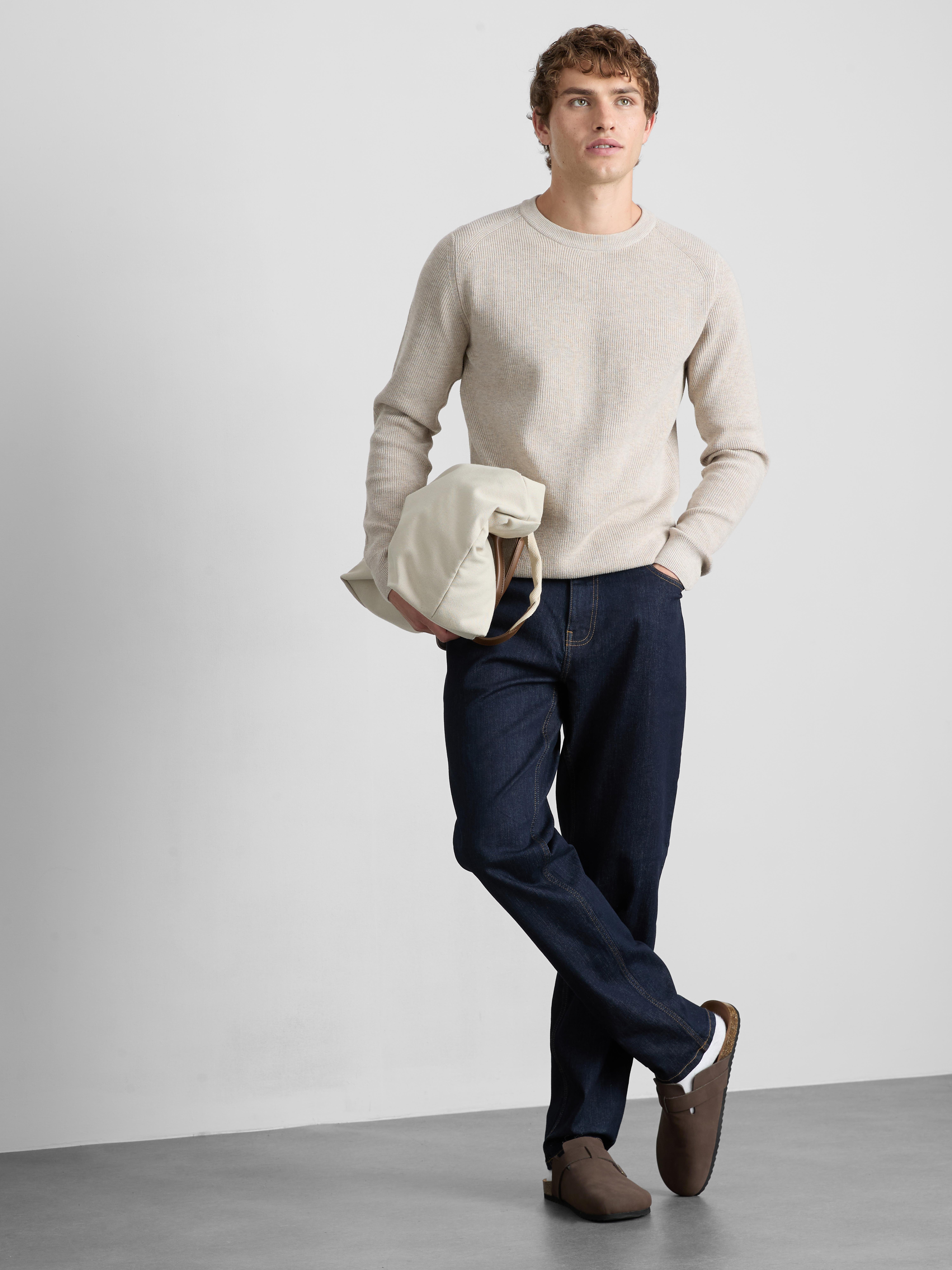 Mid-Rise Slim Fit Jeans - Indigo