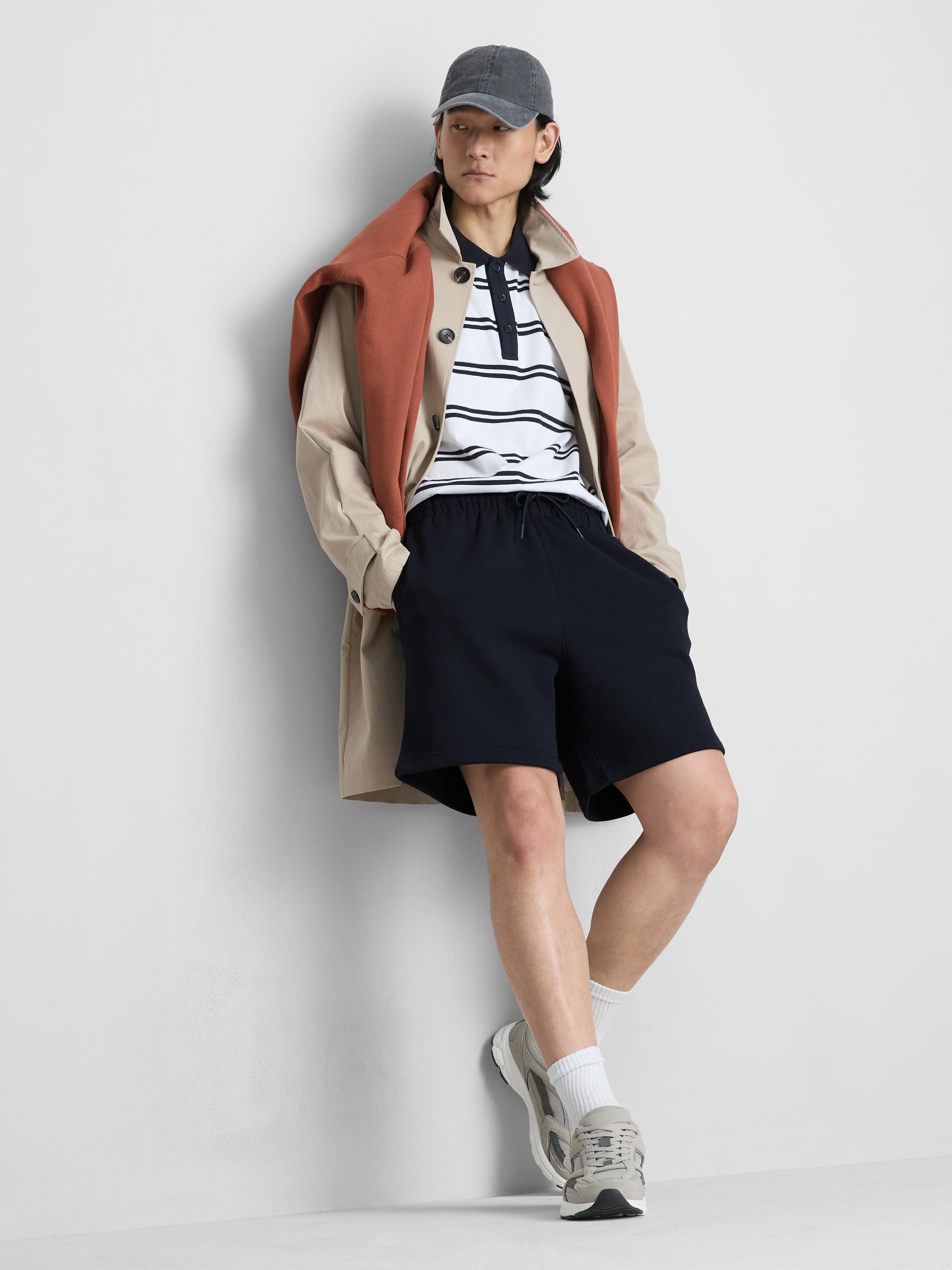 Drawstring Shorts - Navy