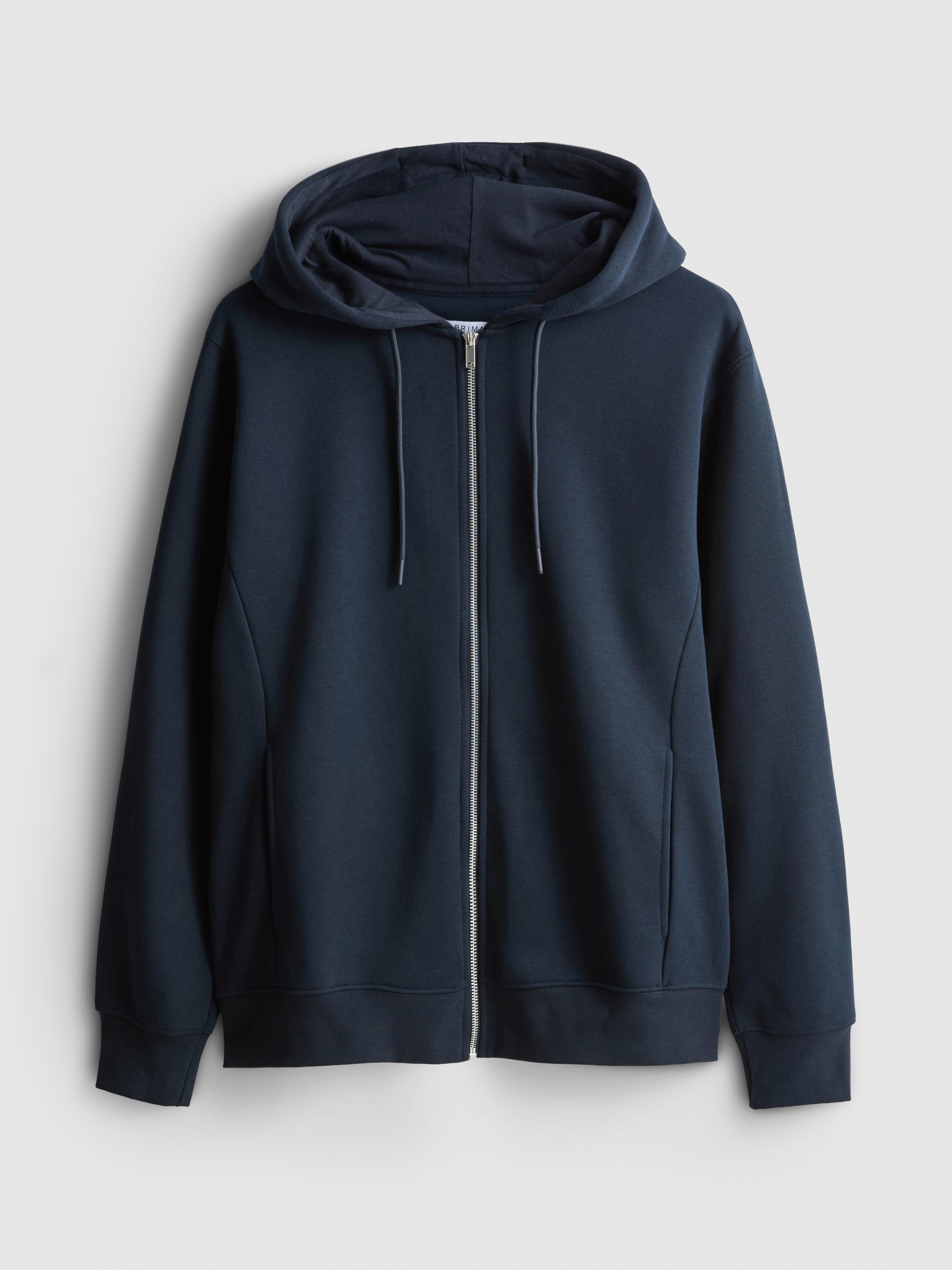 Zip Hoodie - Navy