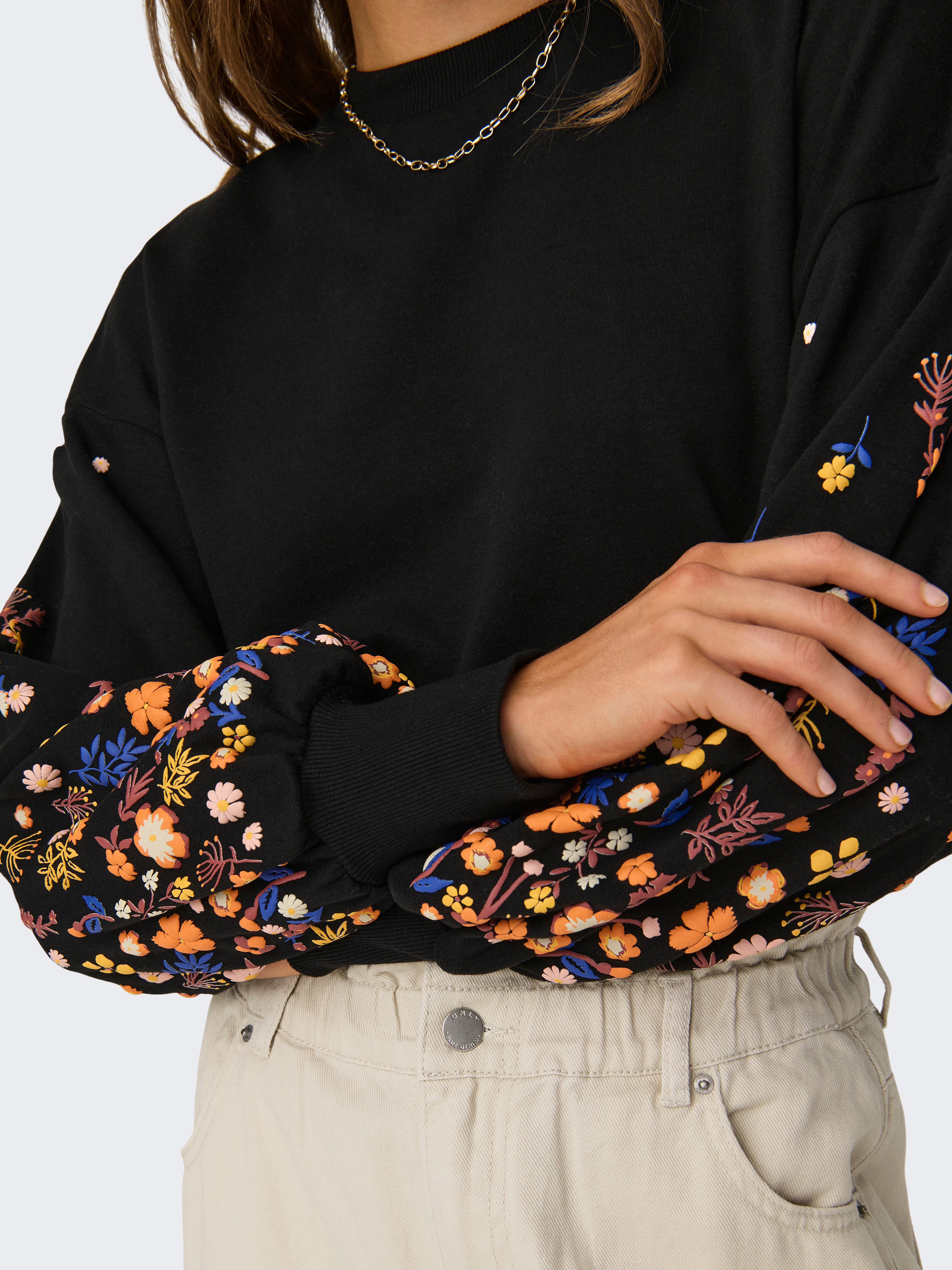 ONLBROOKE Sweatshirt Black