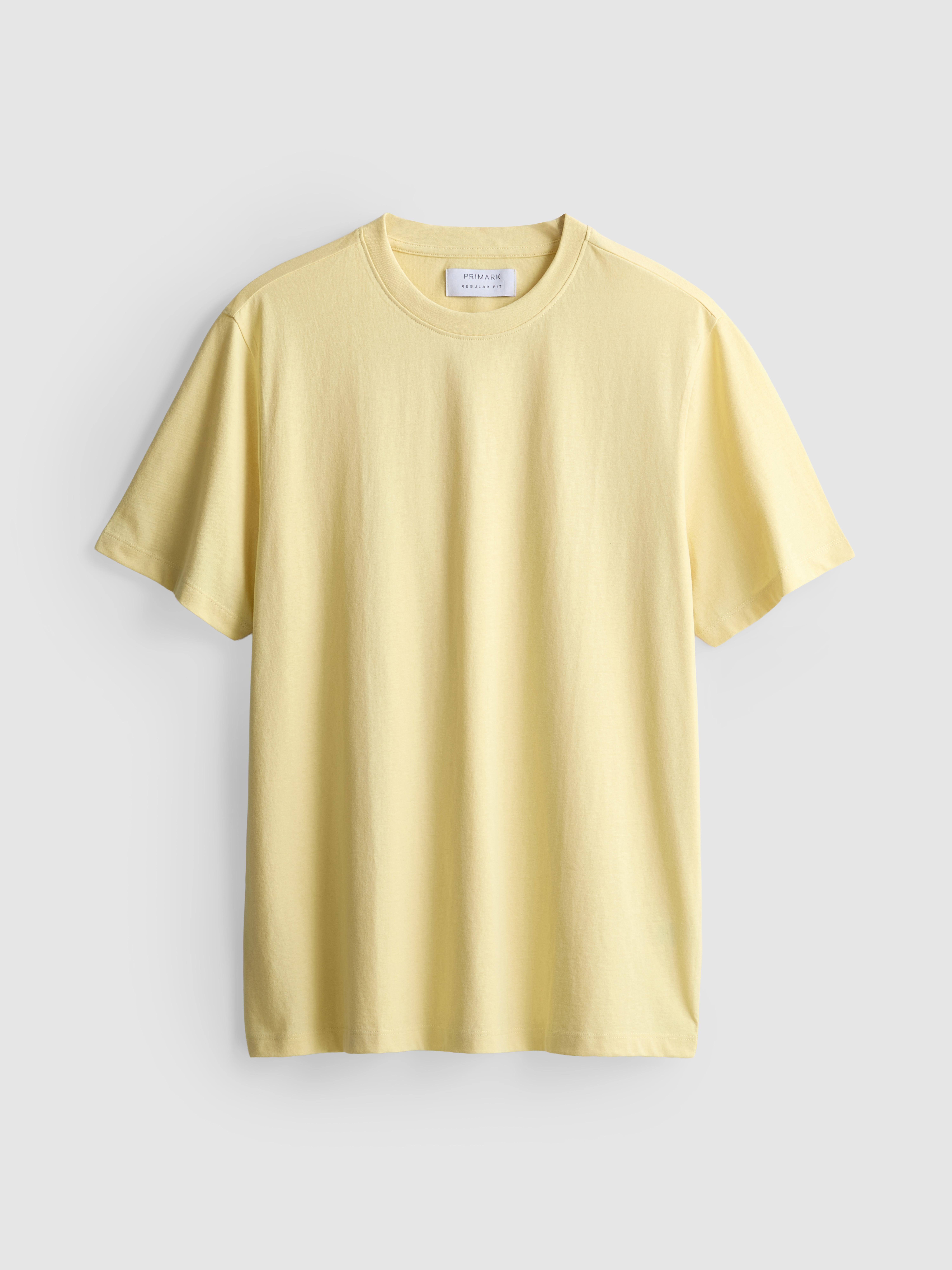 Regular Fit Short Sleeve T-Shirt - Yellow