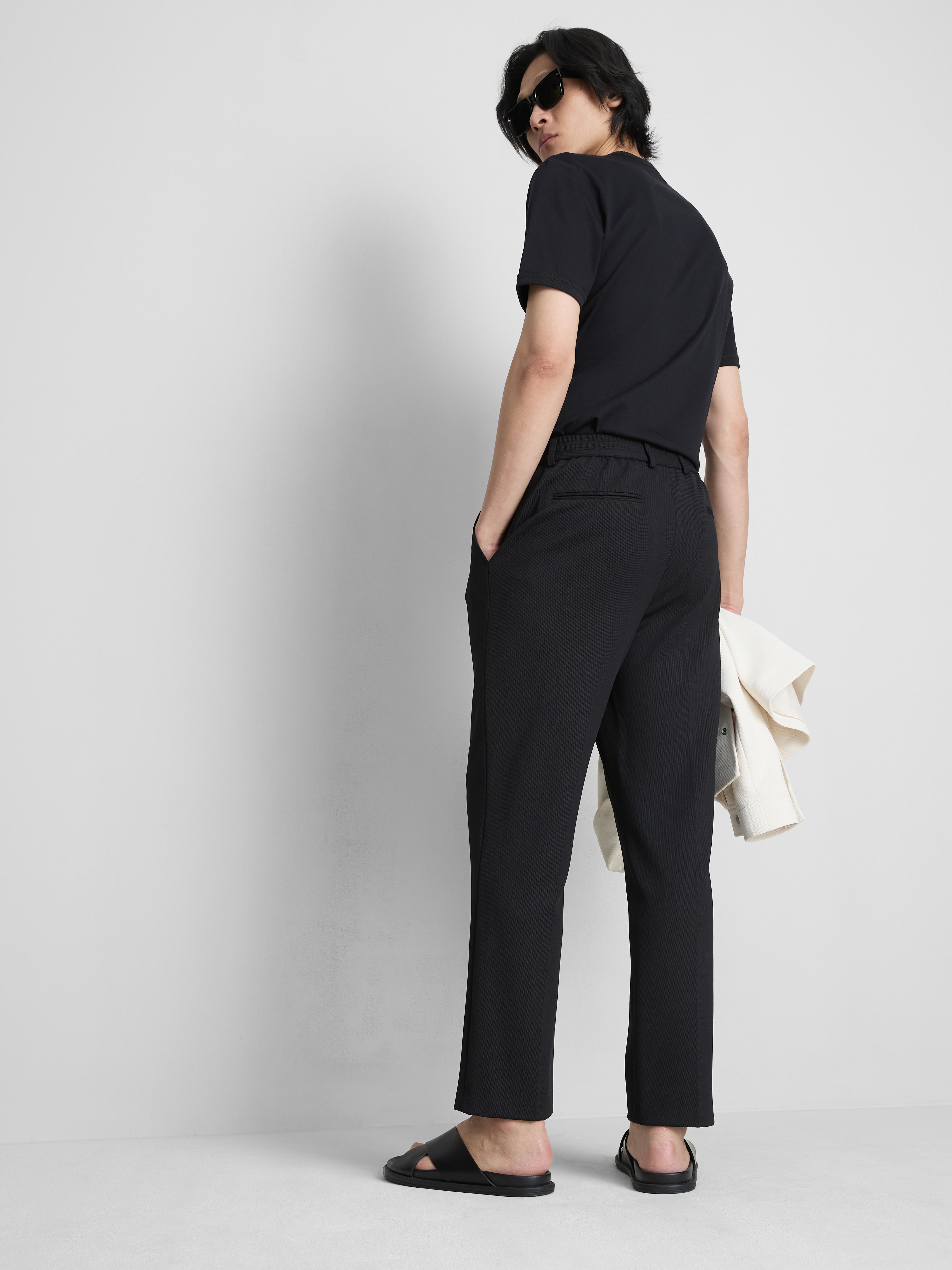 The Edit Regular Fit Pants - Black