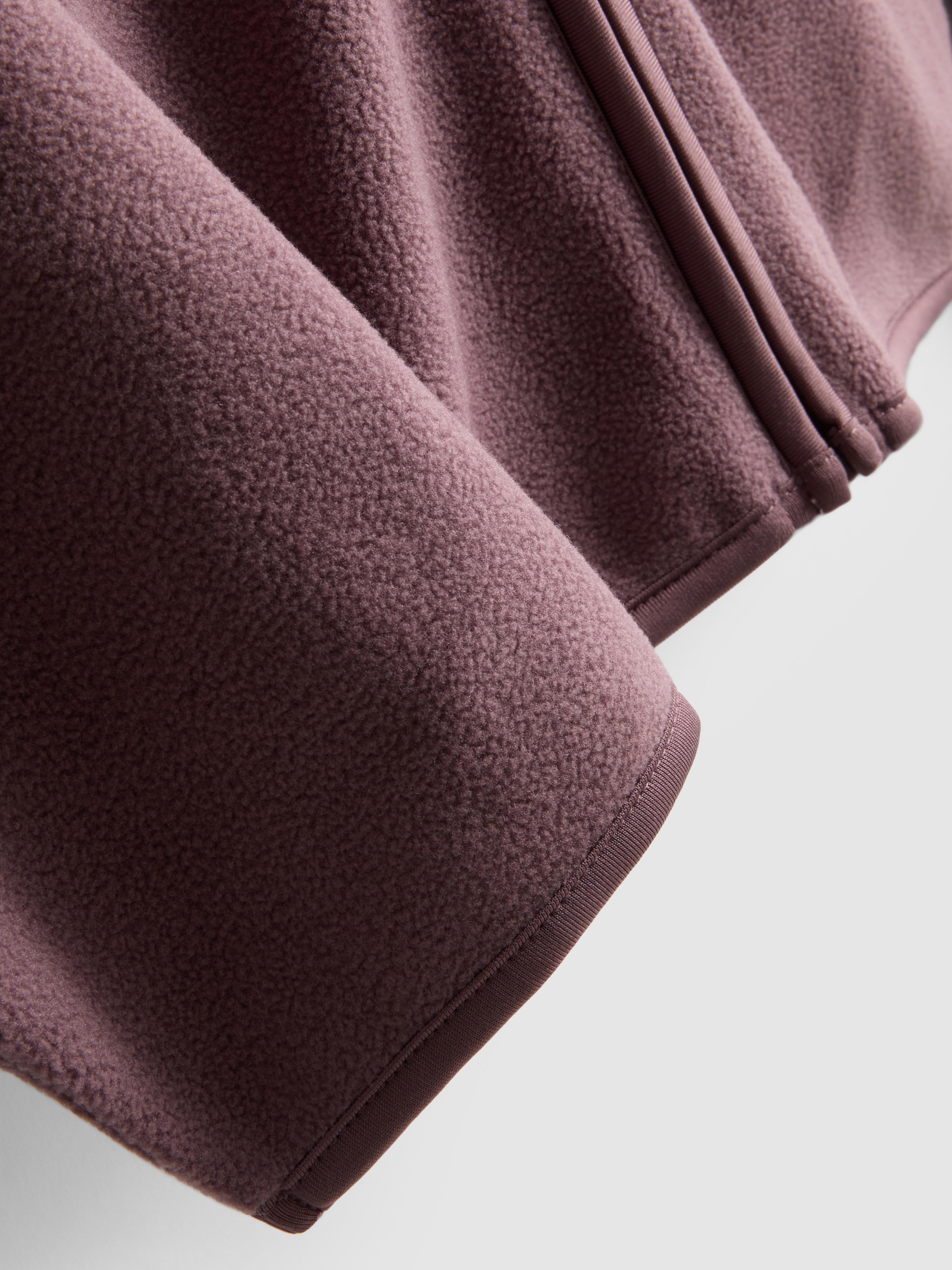 Zip-Up Fleece Jacket - Pink
