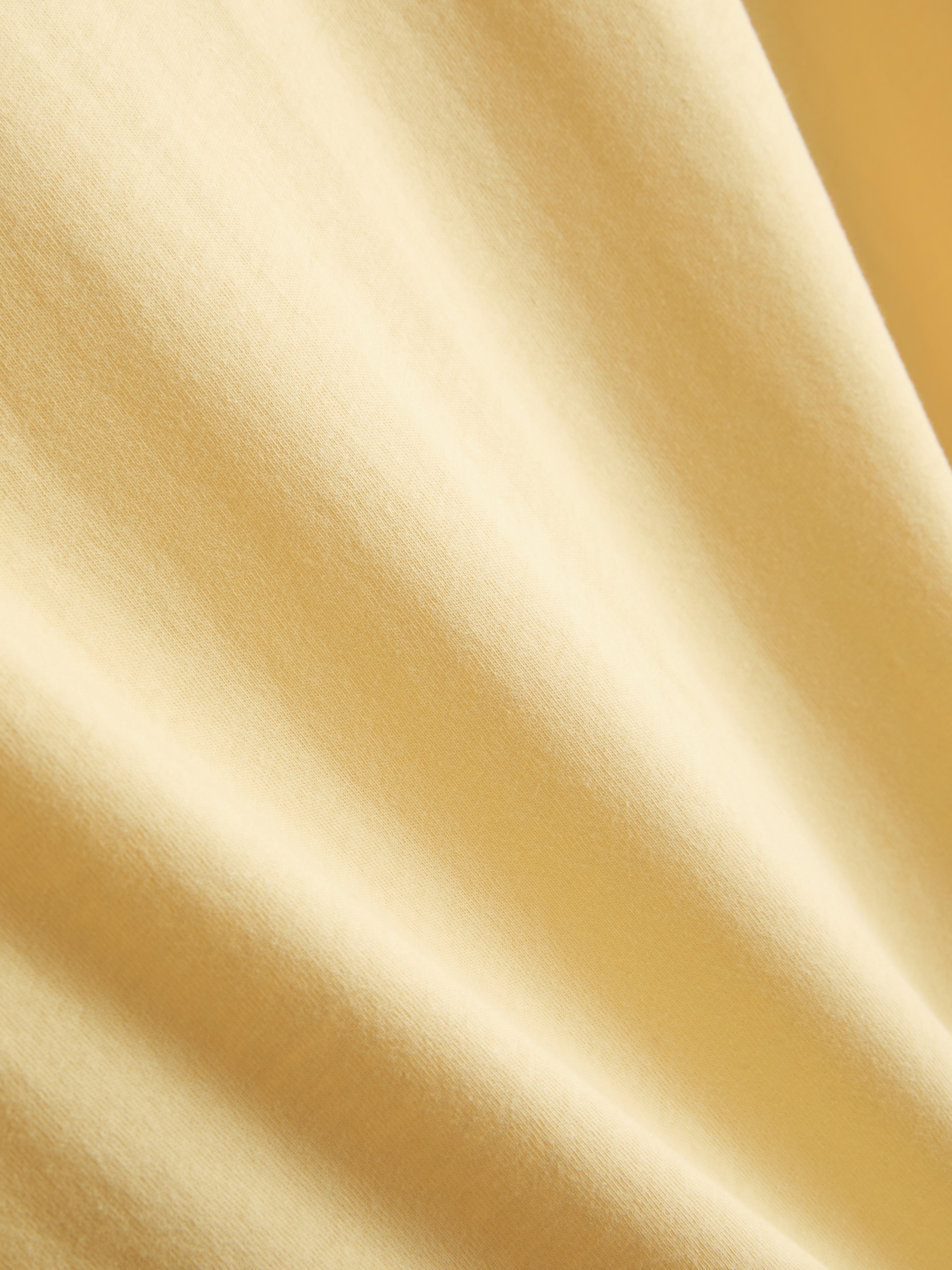 Regular Fit Short Sleeve T-Shirt - Yellow