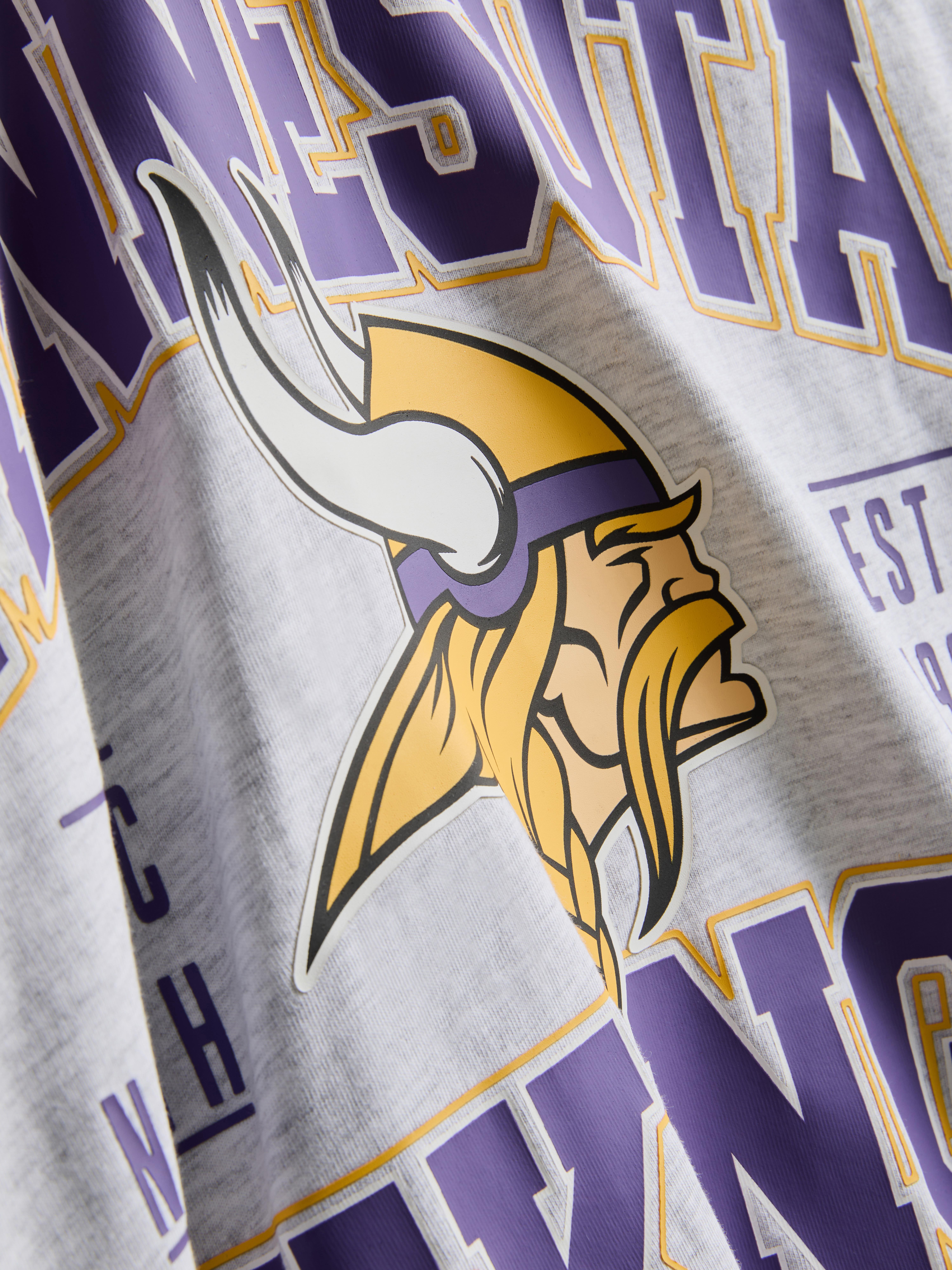Minnesota Vikings Graphic T-Shirt - Gray Heather