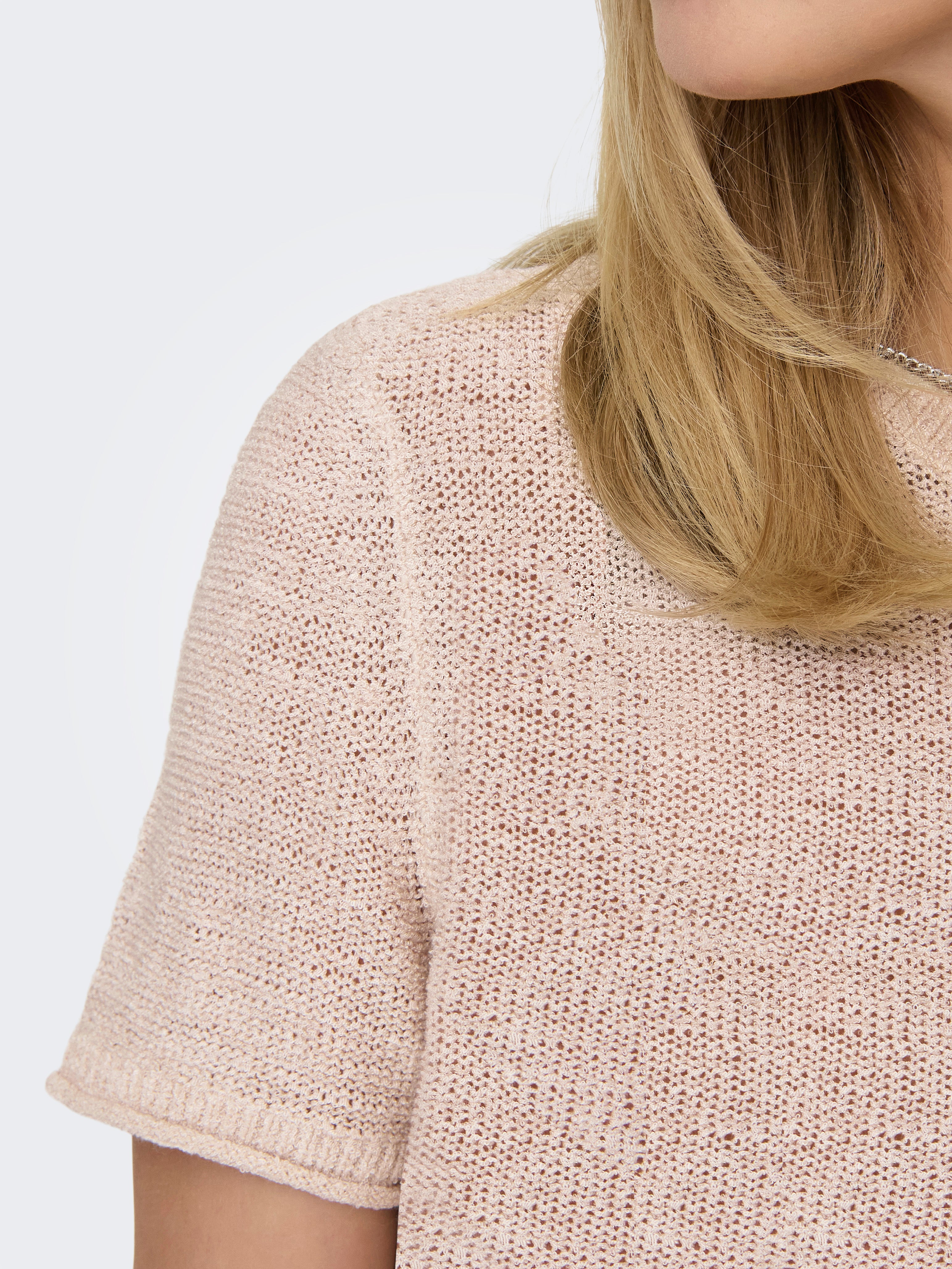 ONLSUNNY Knitted top Pumice Stone