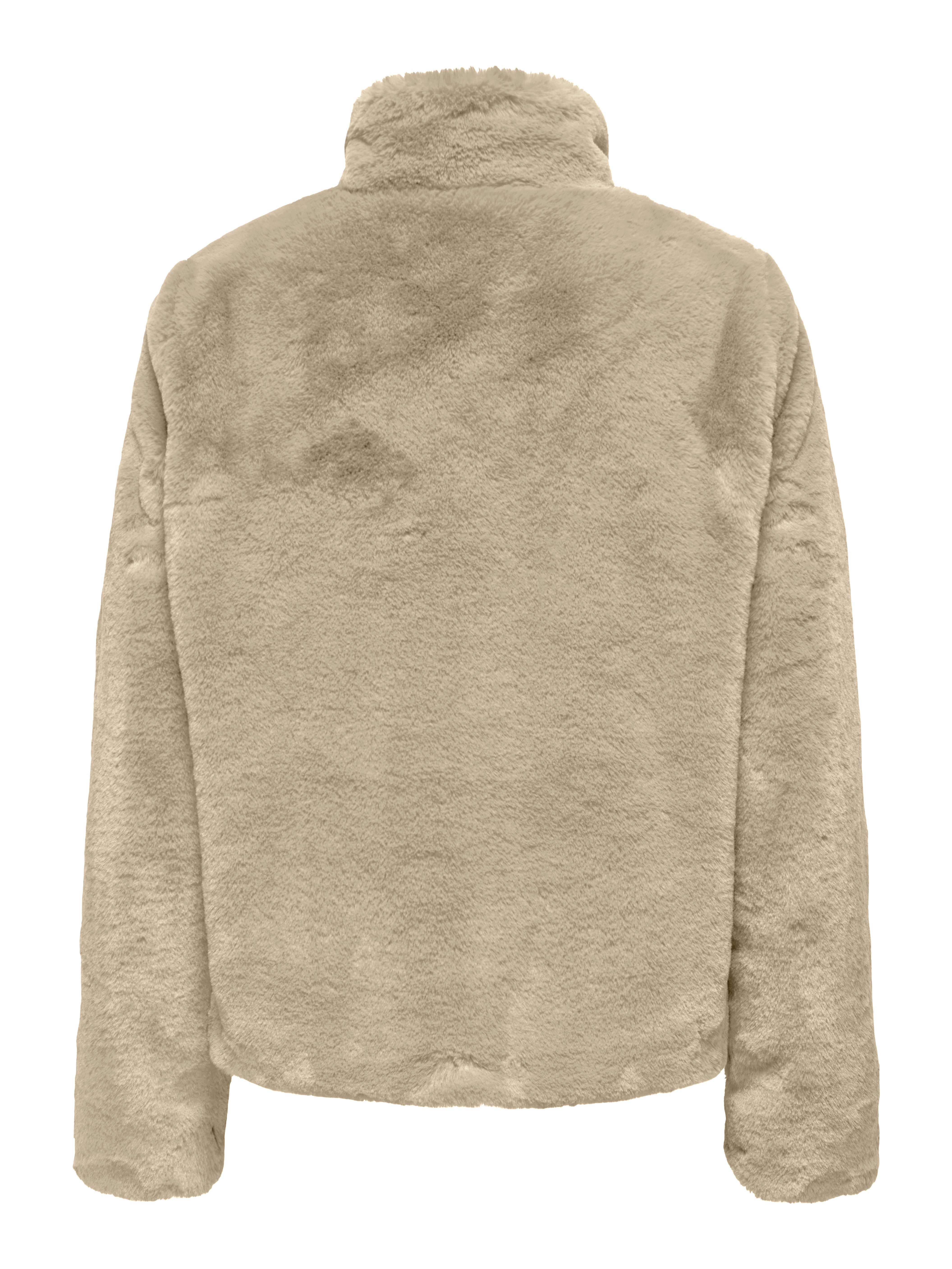 ONLNEWVIDA Synthetic fur jacket Humus