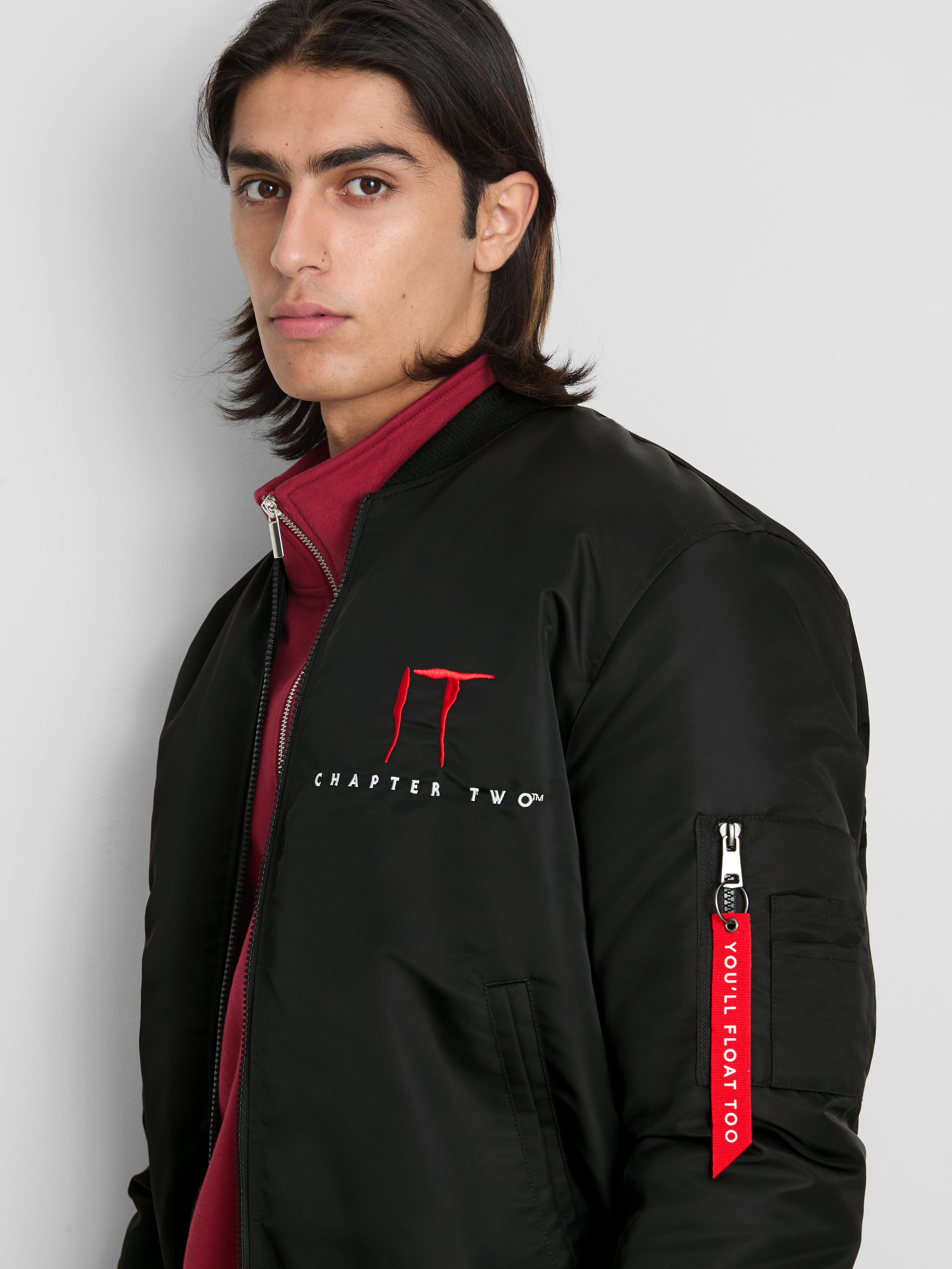 IT Chapter Two Bomber Jacket - Black
