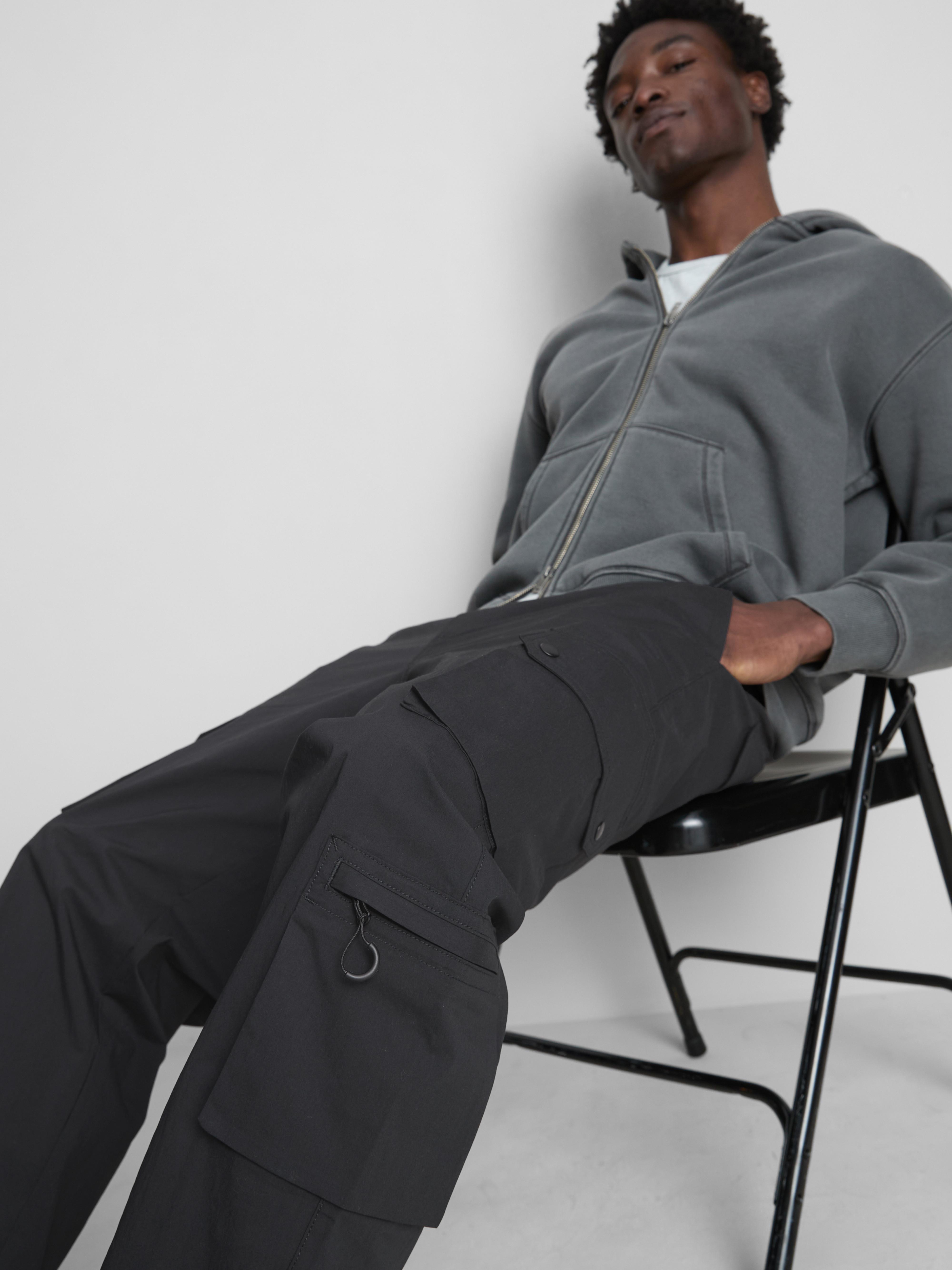 Utility Cargo Pants - Black