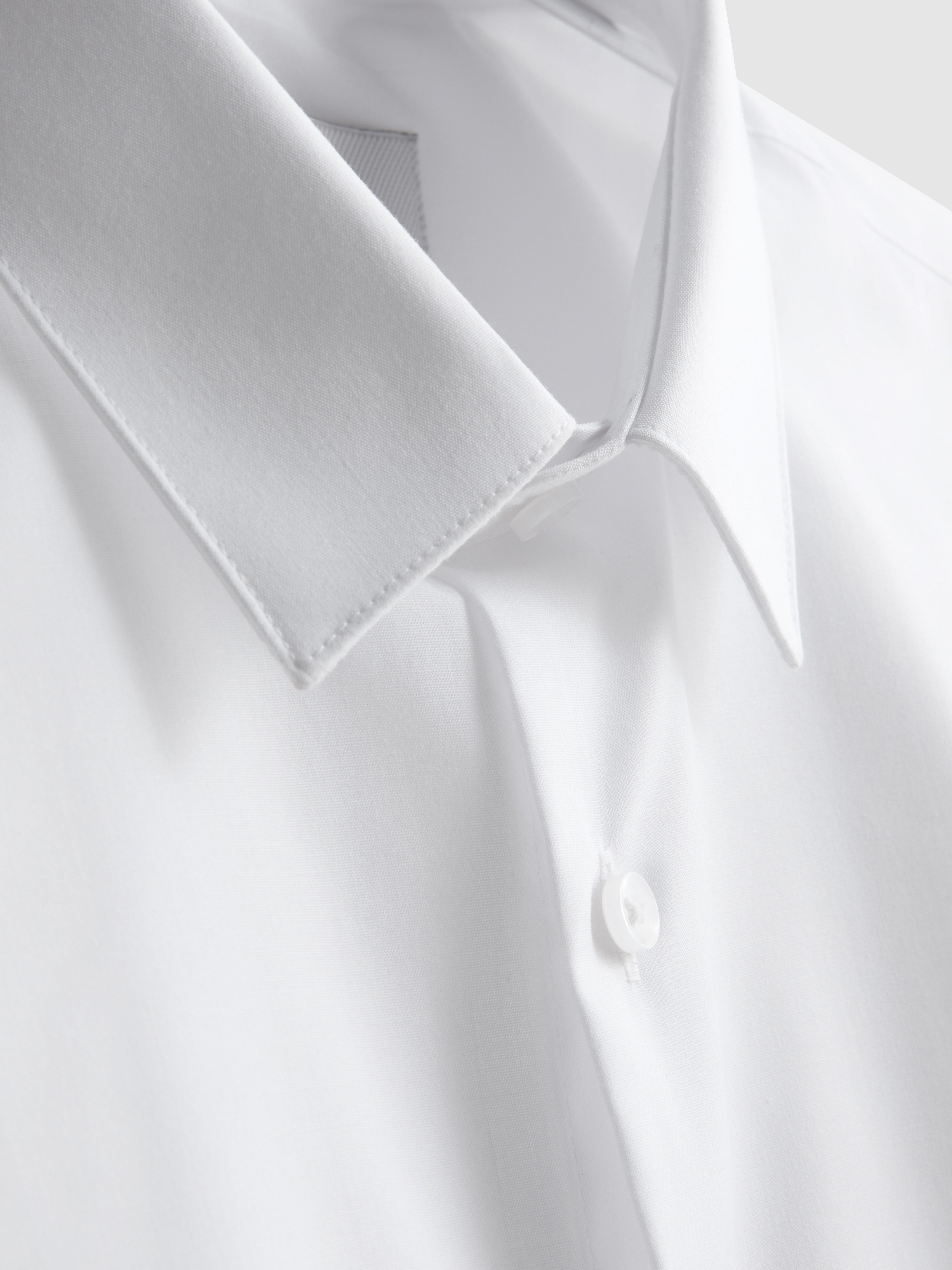 Slim-Fit Formal Shirt - White