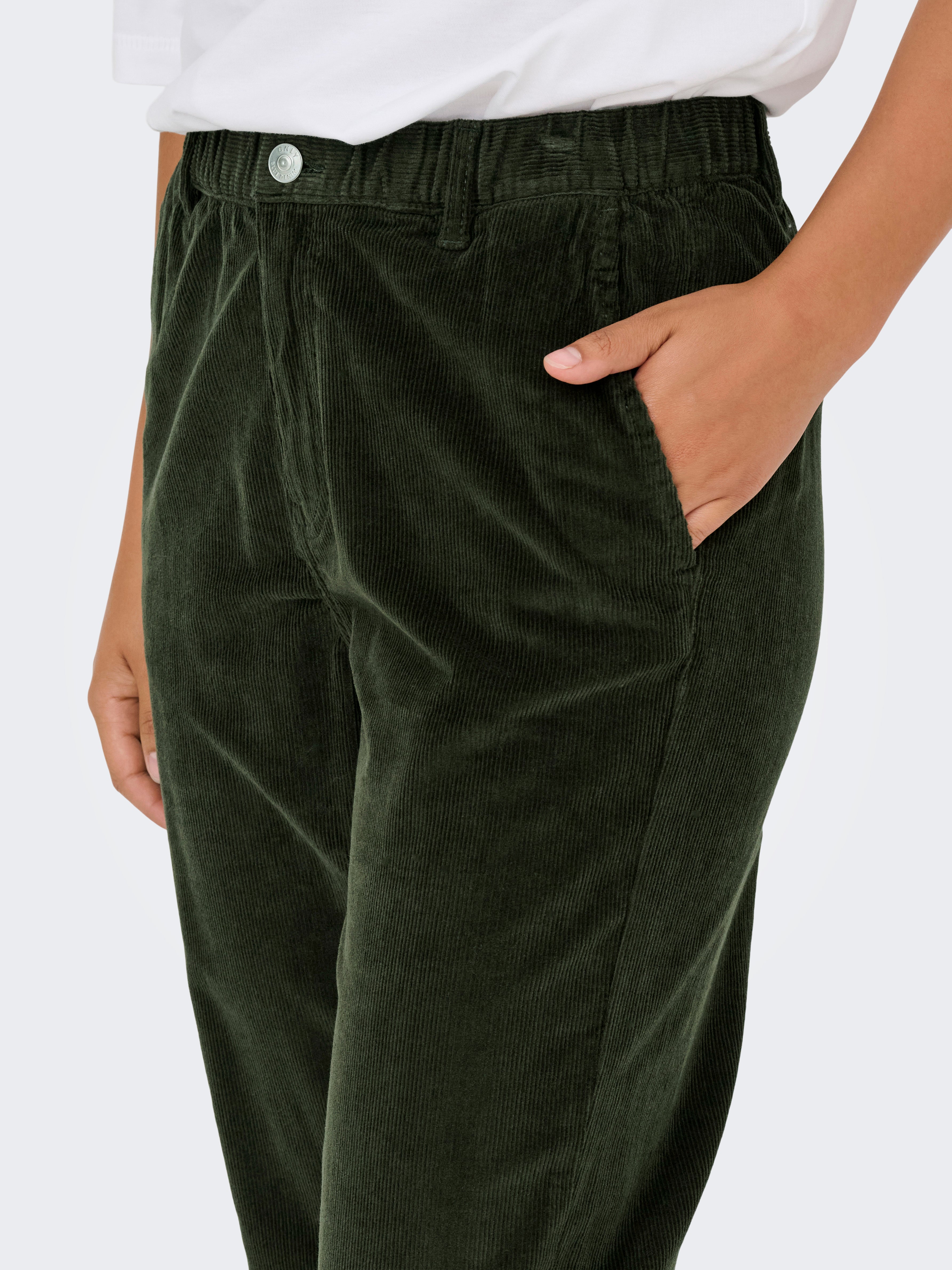 ONLFLORA Carrot fit classic corduroy trousers Rosin