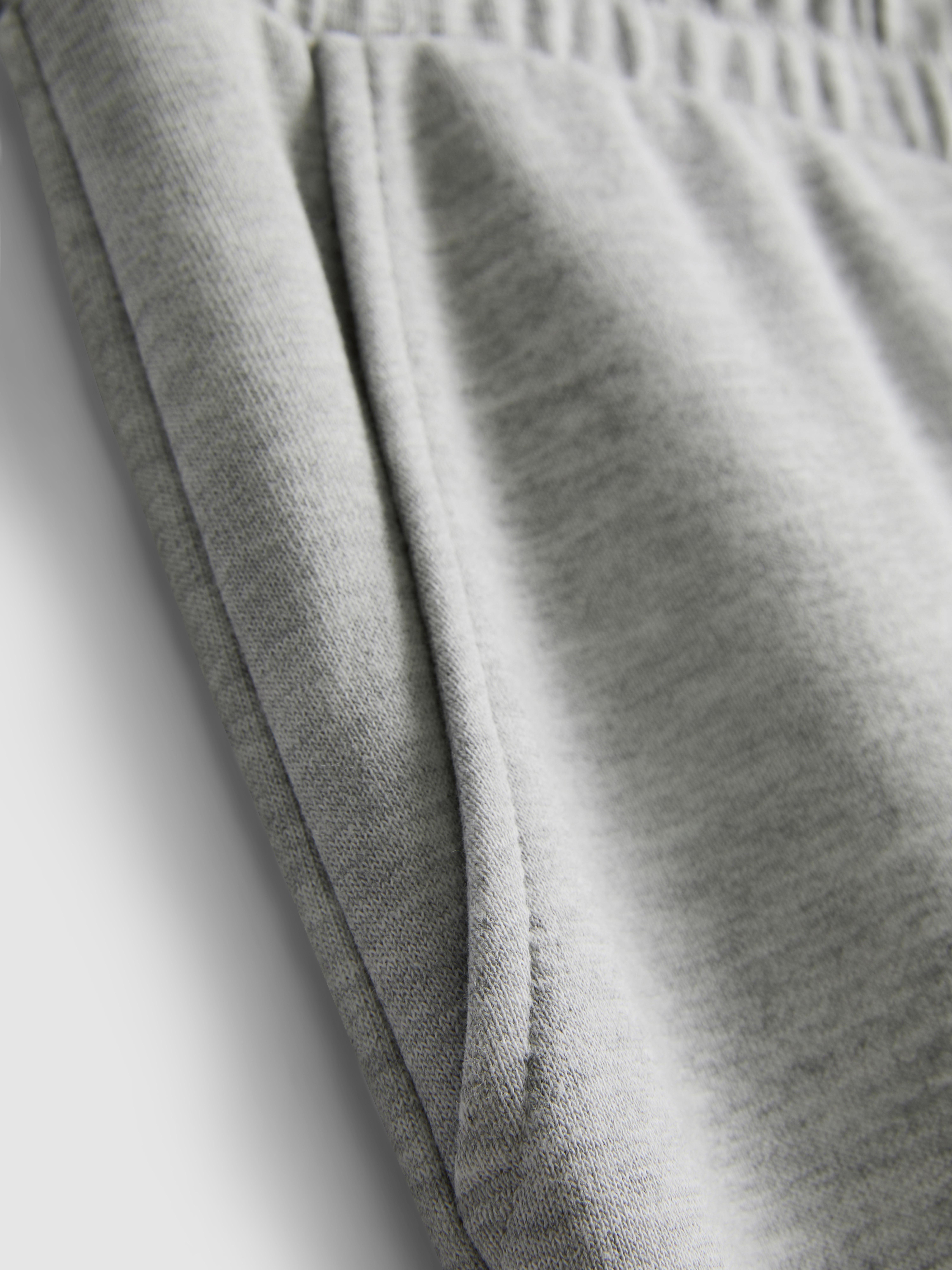 Wide-Leg Airport Tracksuit Bottoms - Gray Heather