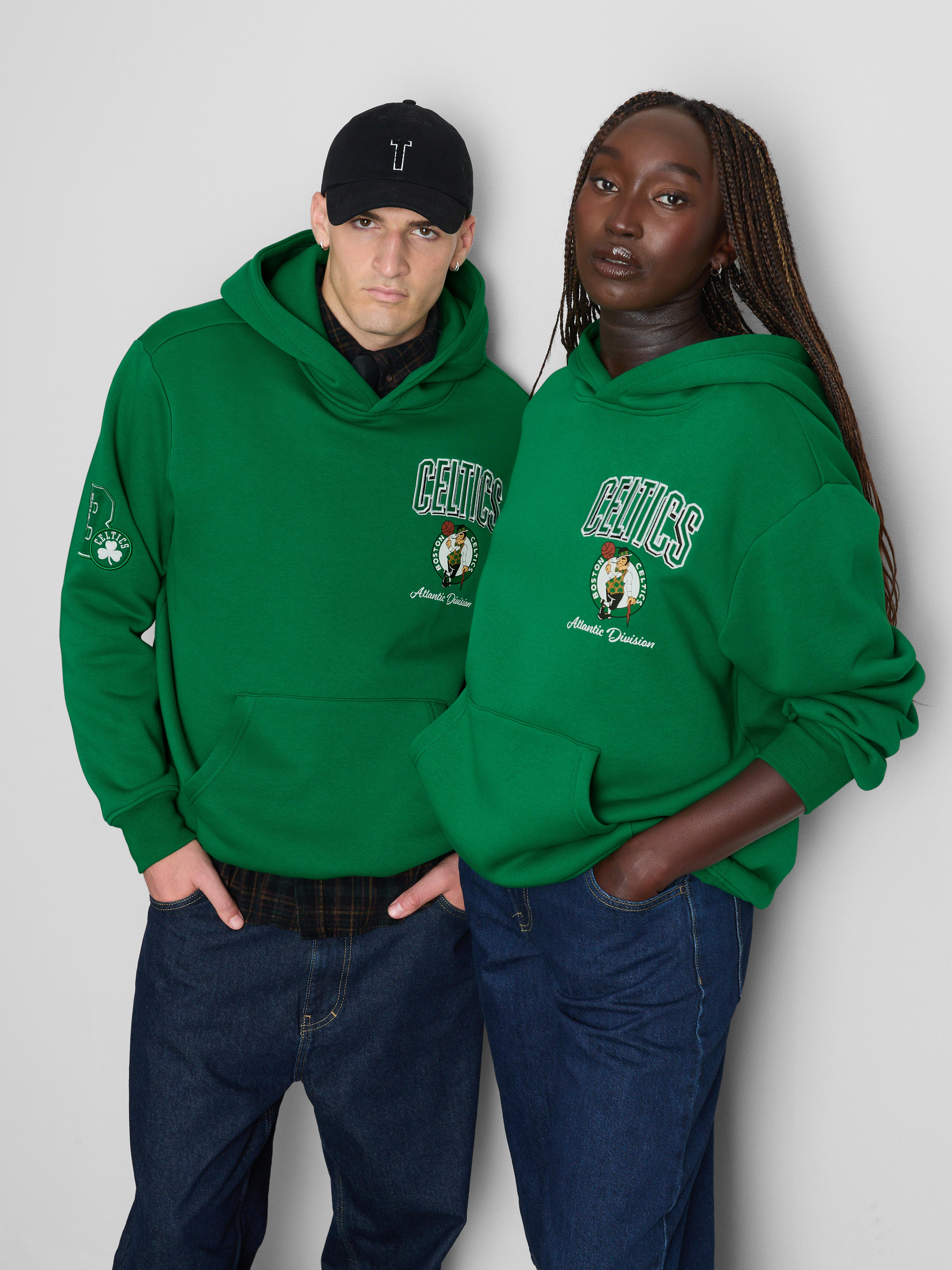 NBA Boston Celtics Cotton-Rich Hoodie - Green