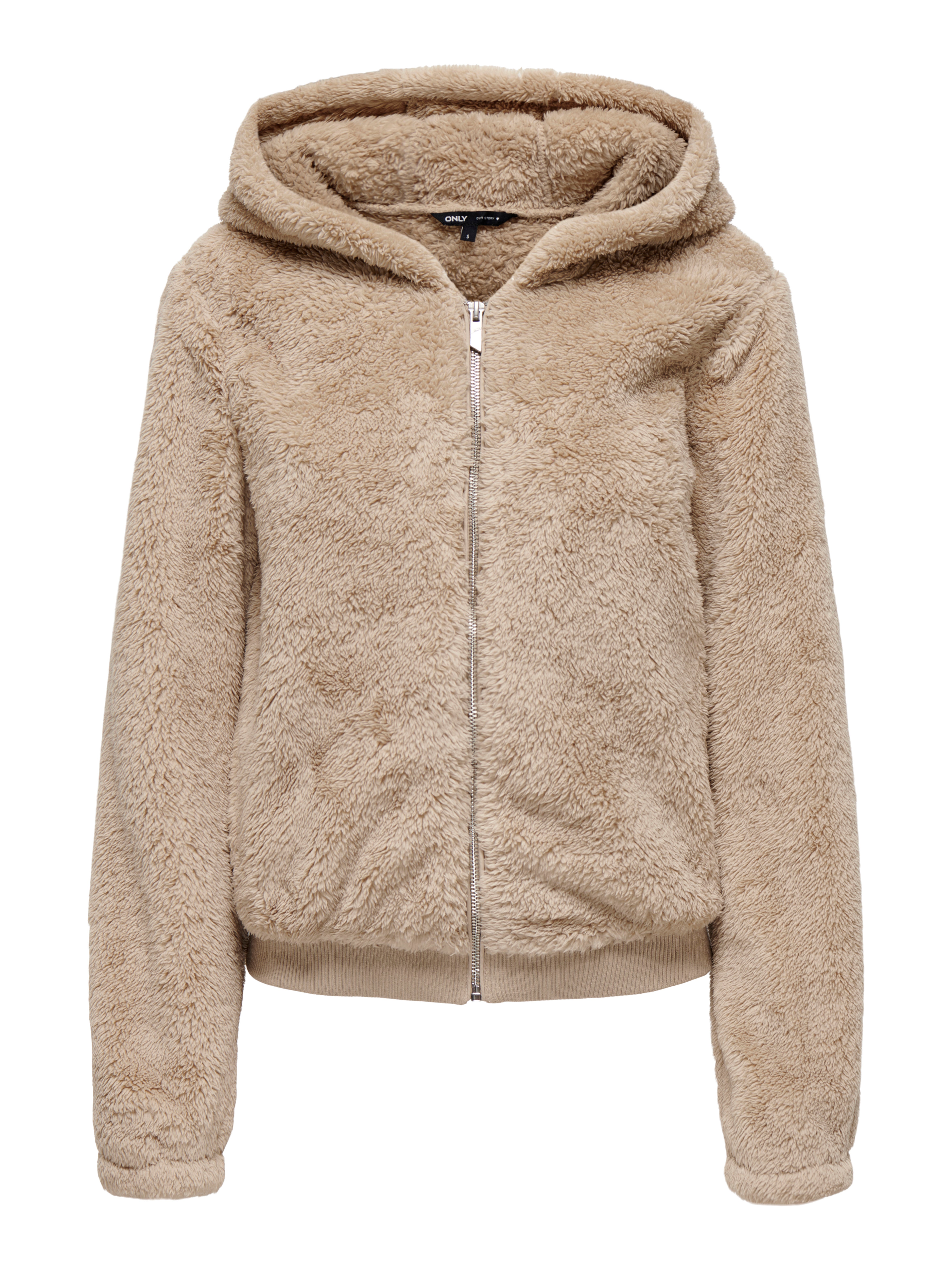 ONLNEWANNA Teddy coat Humus
