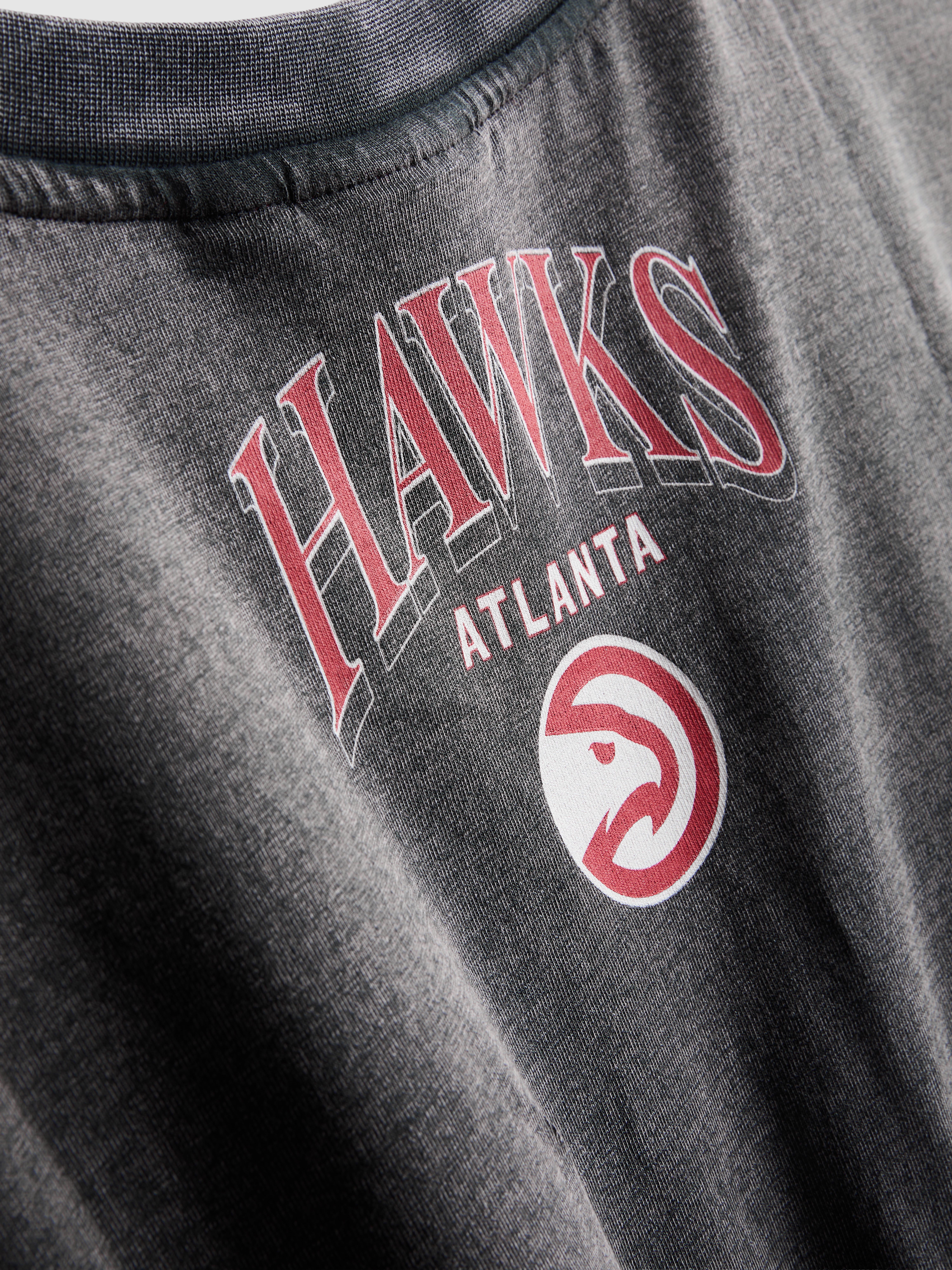 NBA Atlanta Hawks Graphic T-Shirt - Charcoal