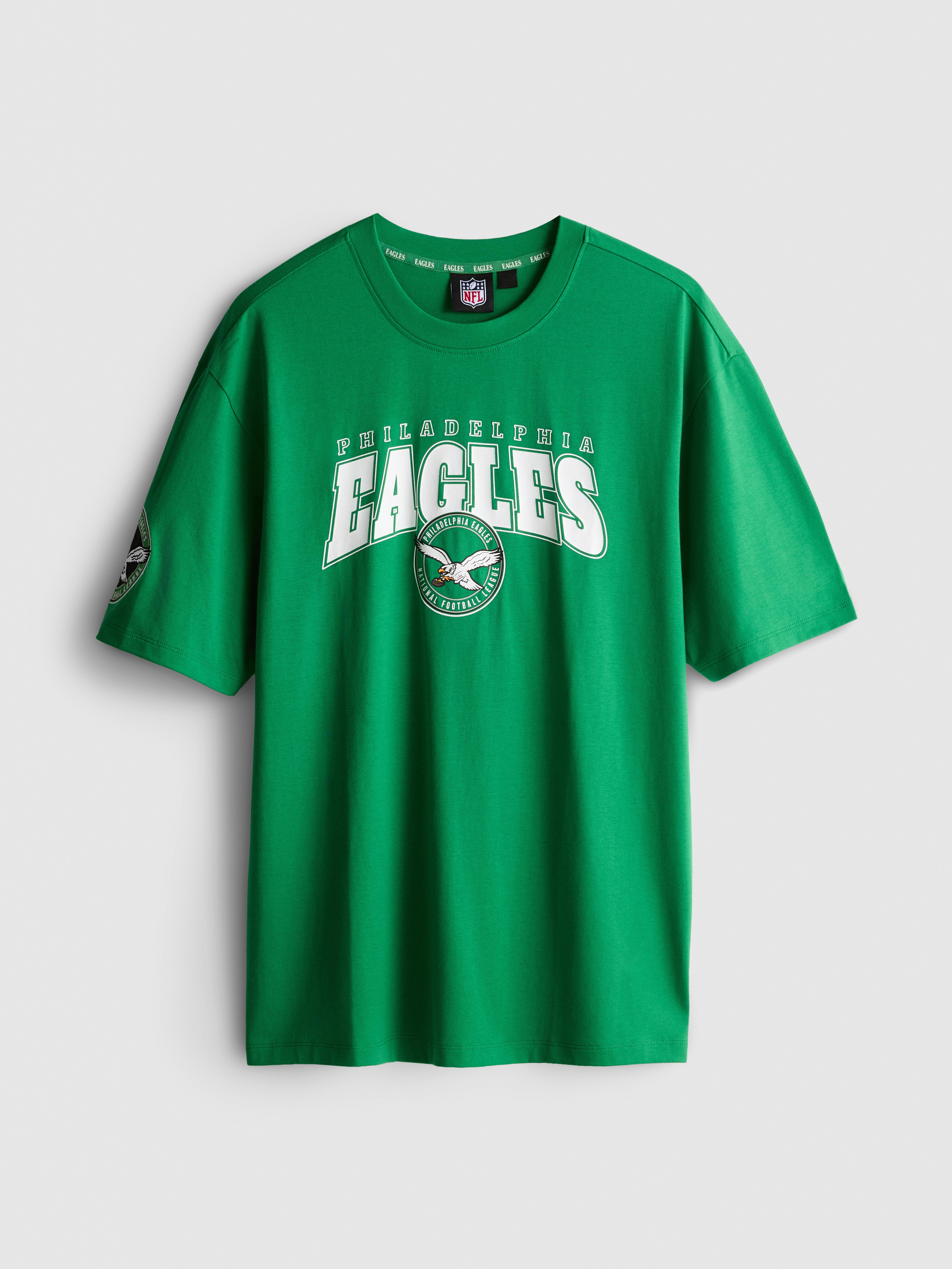 NFL Philadelphia Eagles Pure Cotton Graphic T-Shirt - Green