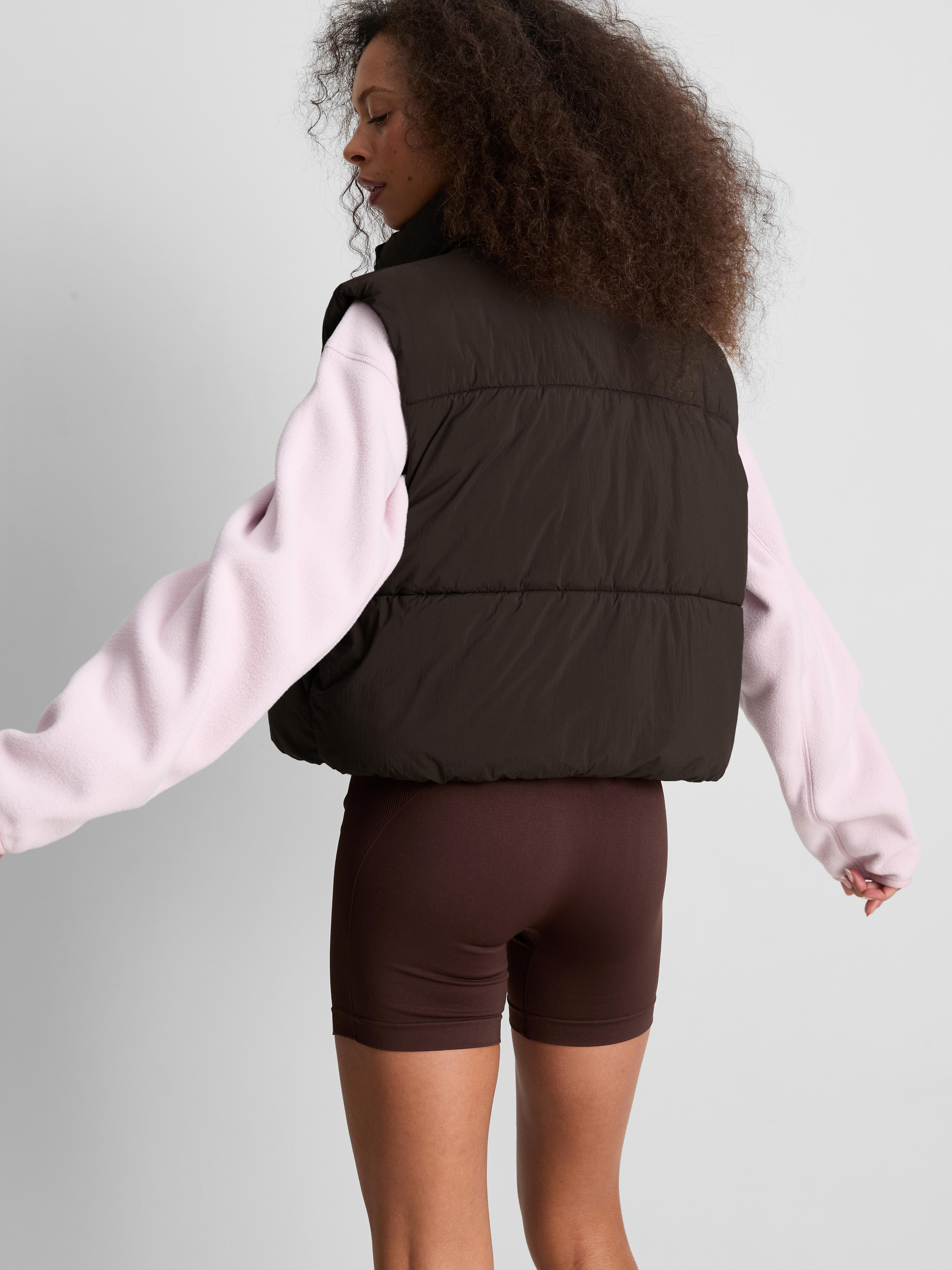 Puffer Vest - Chocolate