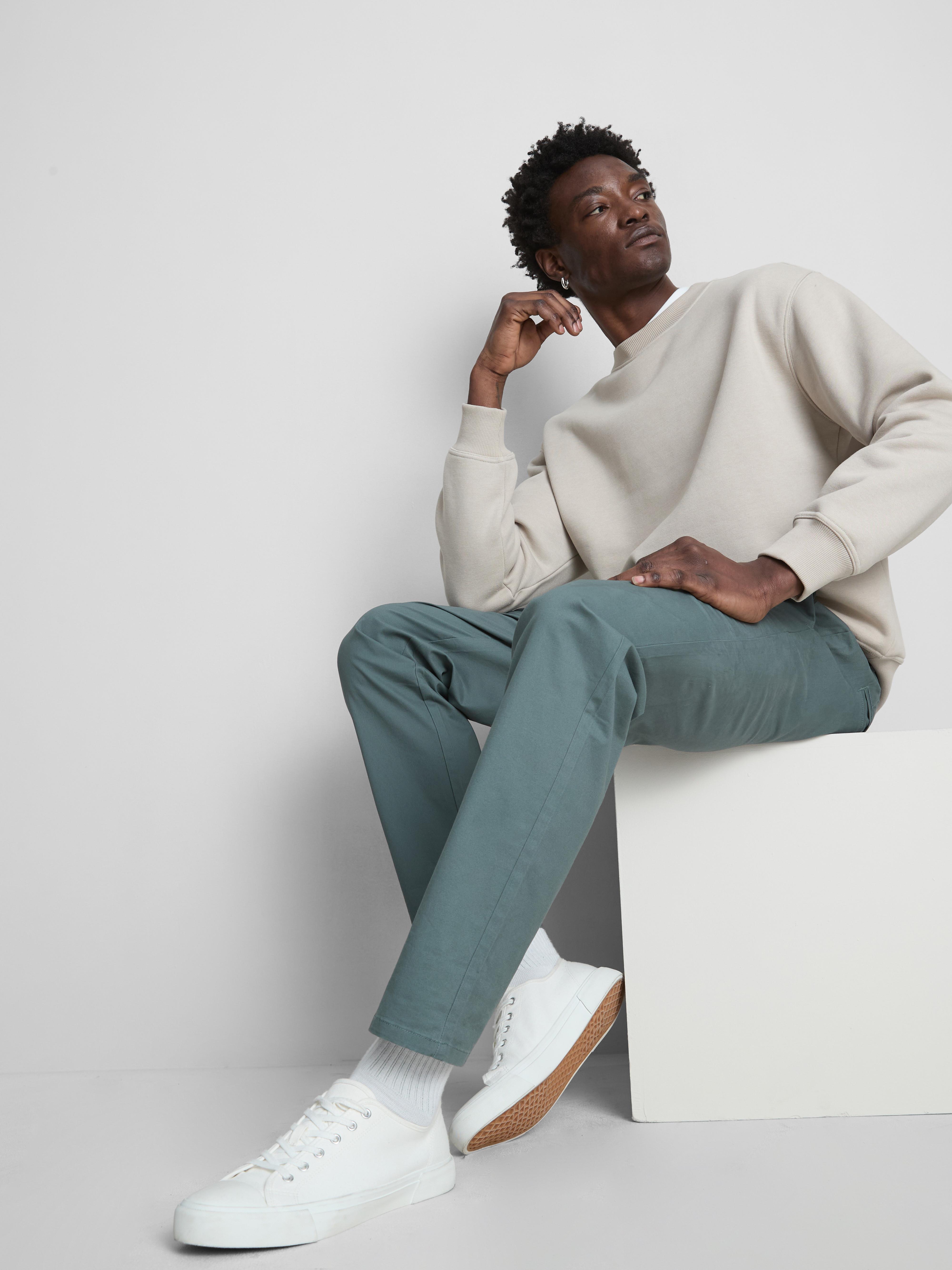 Slim Chinos - Green