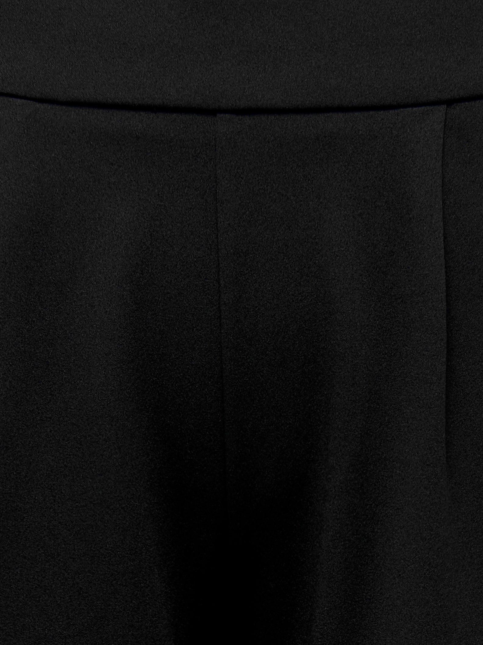 CARSTILLA Regular Fit Wide-leg trousers Black