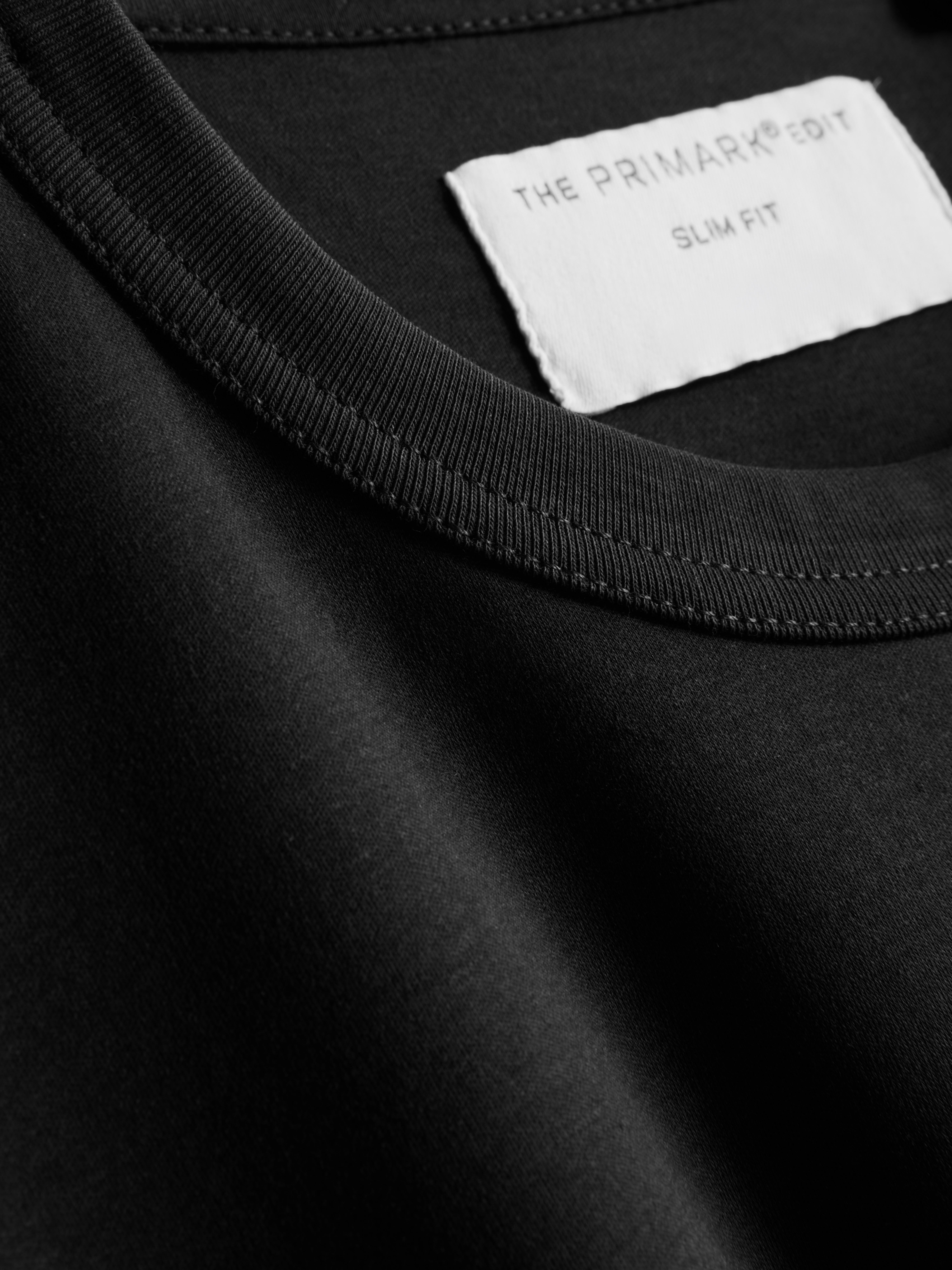 The Edit Slim Fit T-Shirt - Black