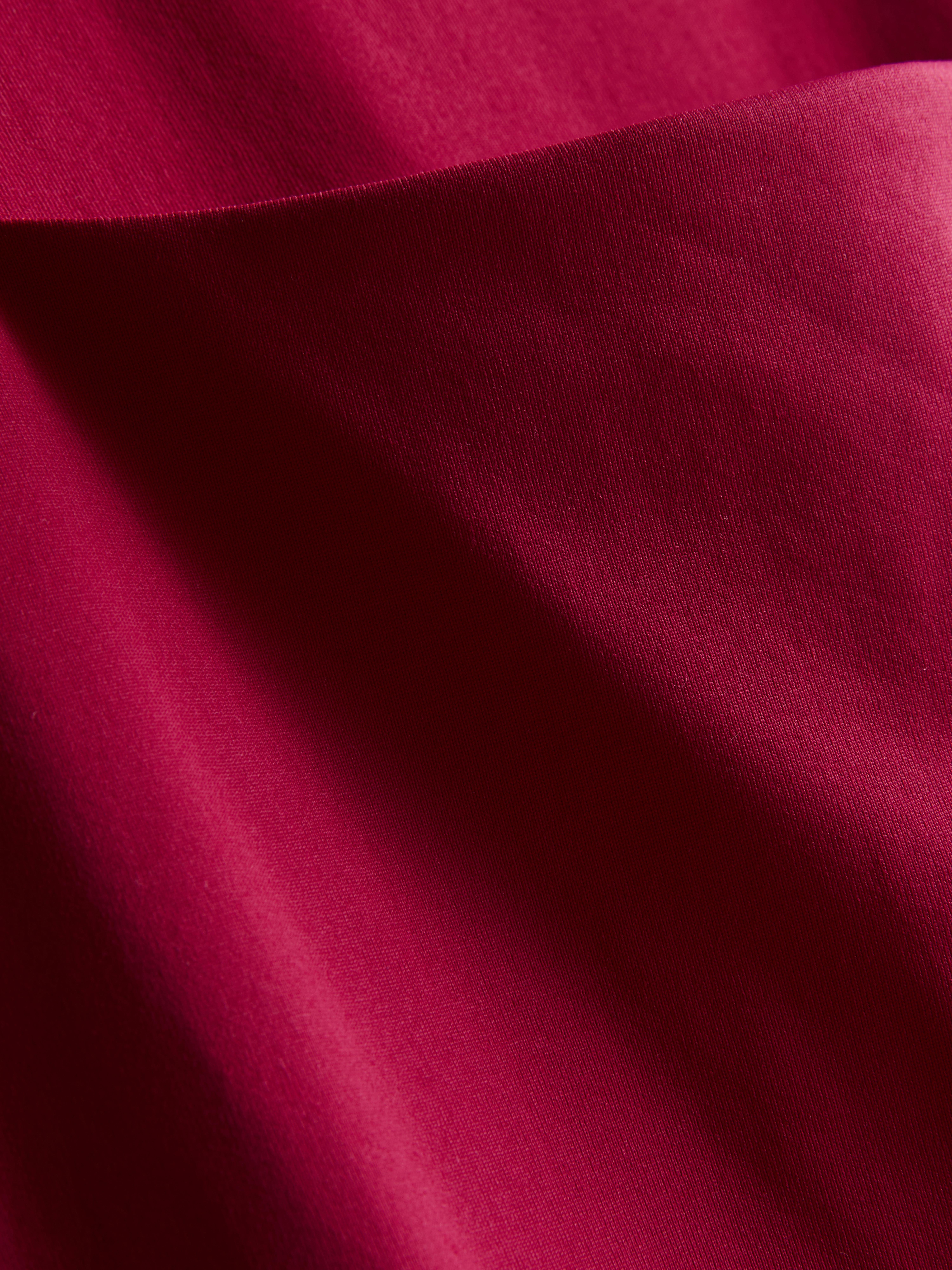 Square Neck Bodysuit - Dark Pink
