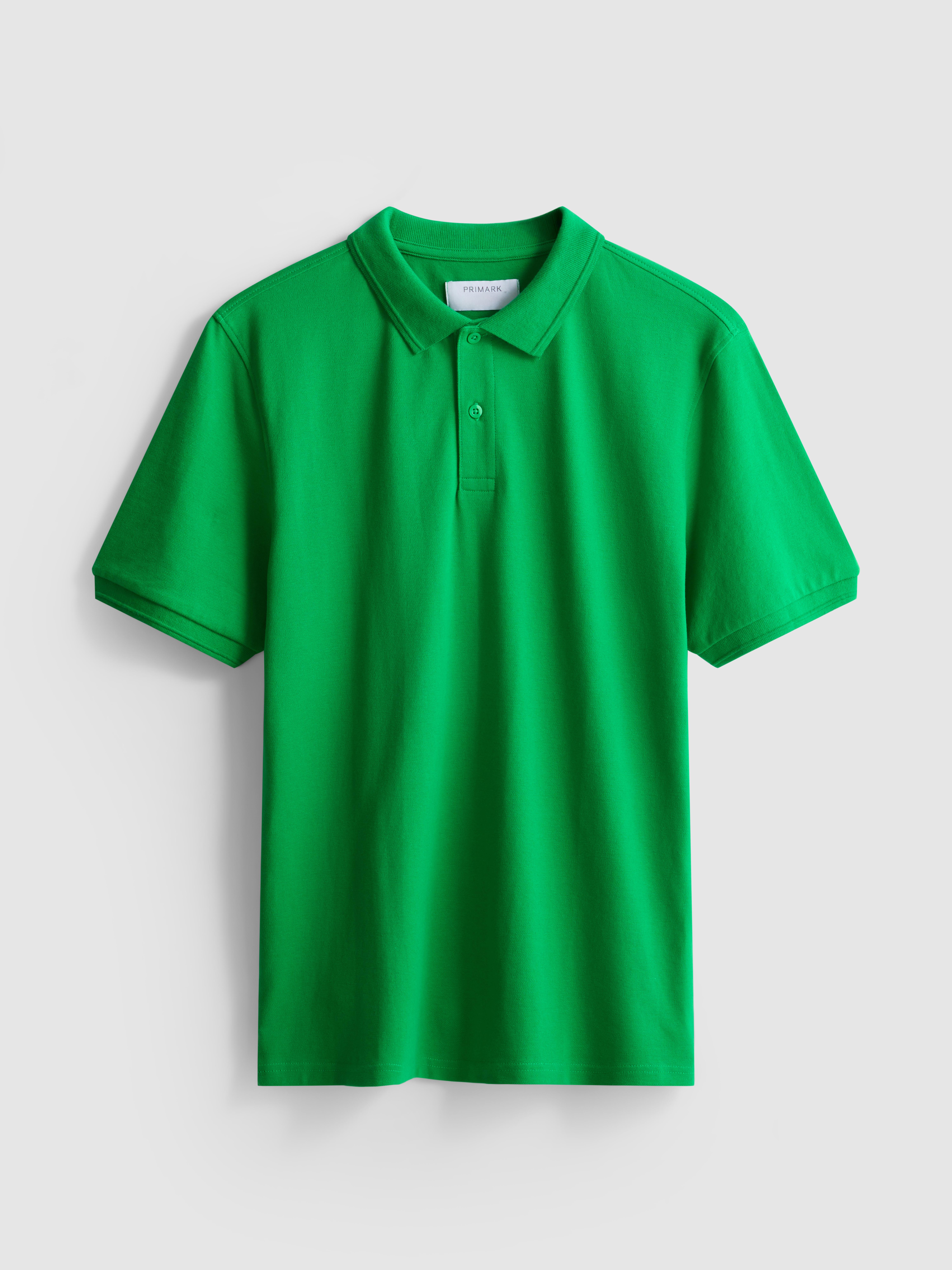Essential Stretch Polo Shirt - Bright Green