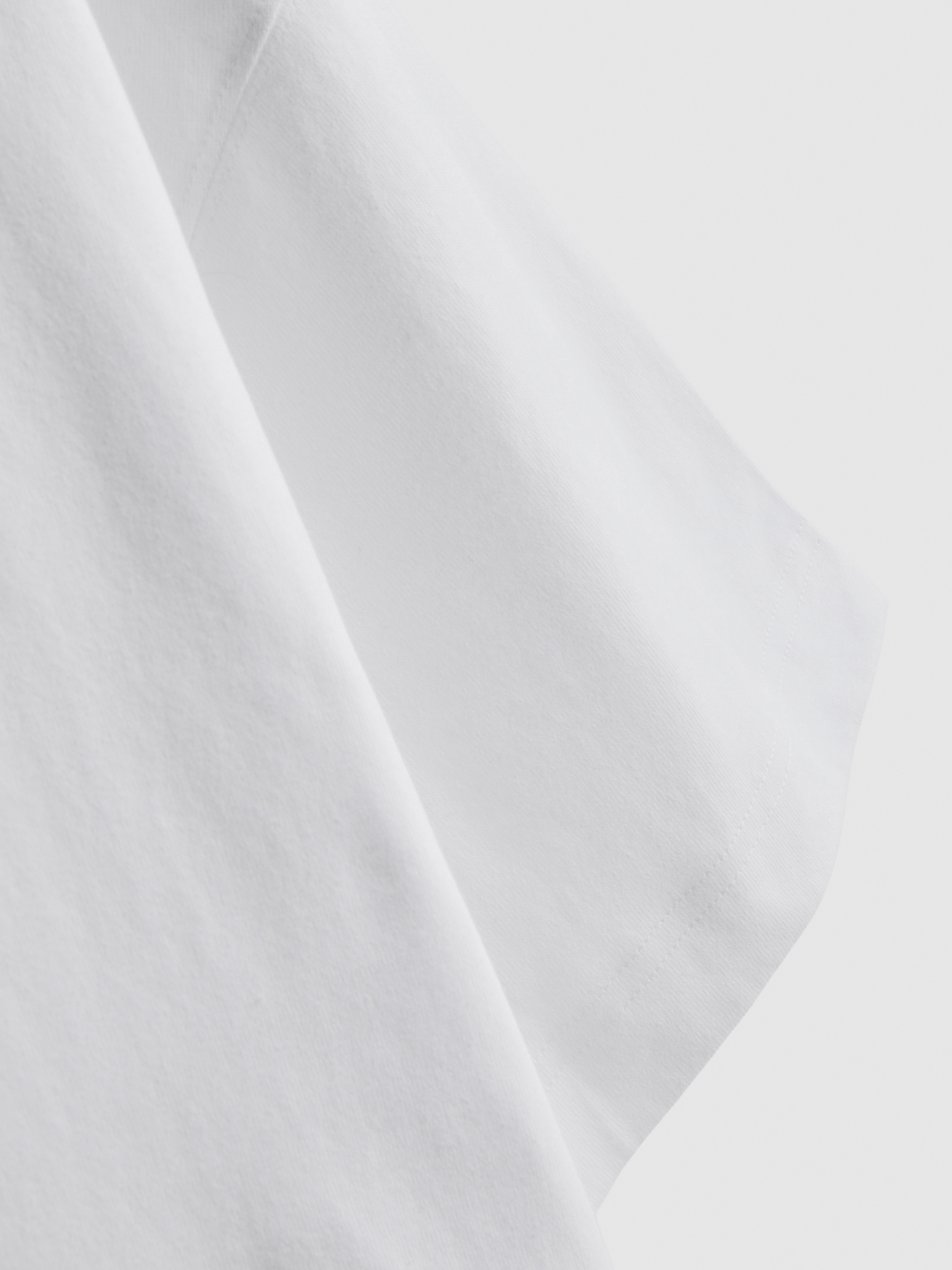 Pure Cotton Boxy T-Shirt - White