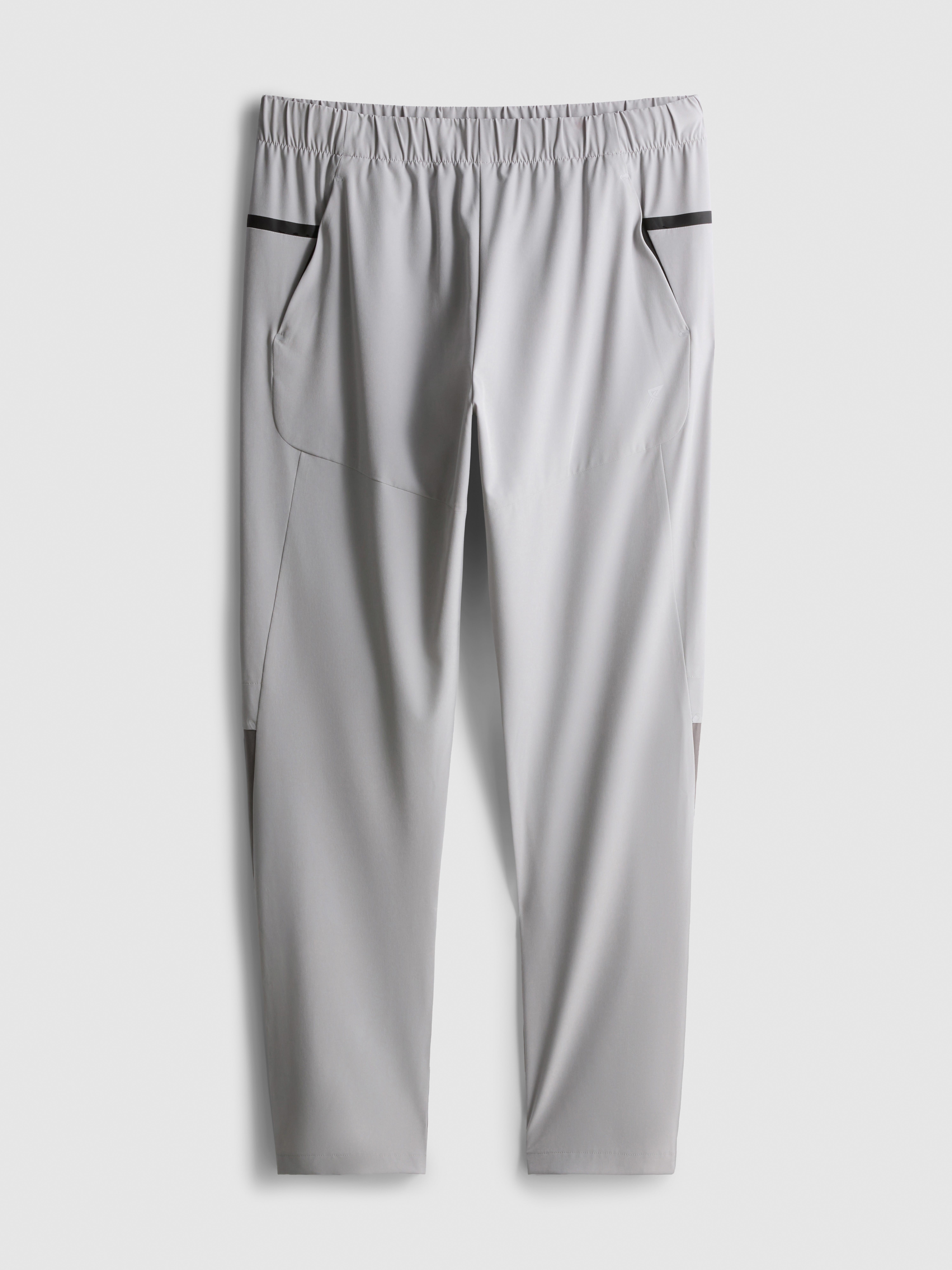 Elastic Gym Pants - Light Gray