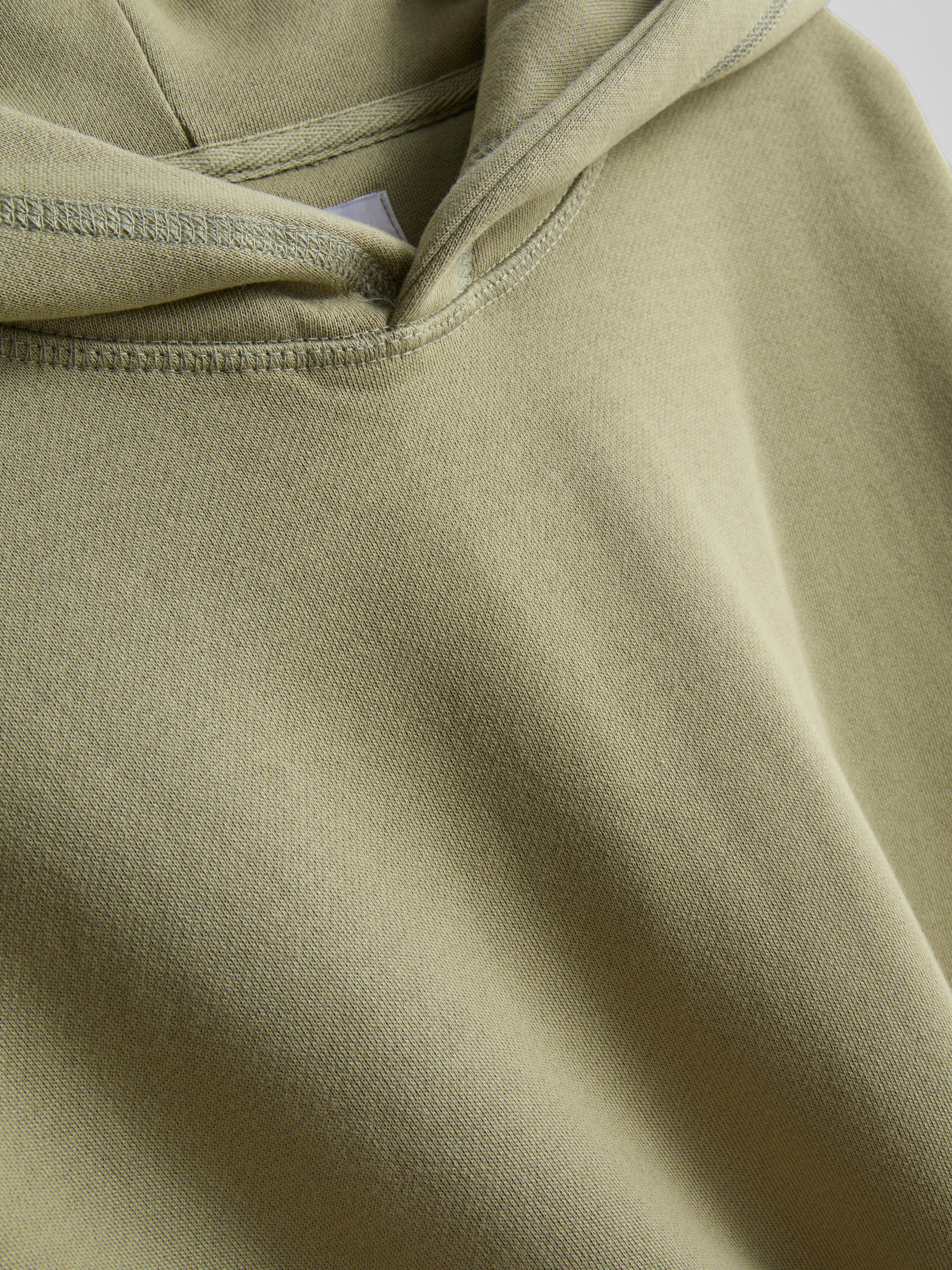 Oversized Pullover Hoodie - Green