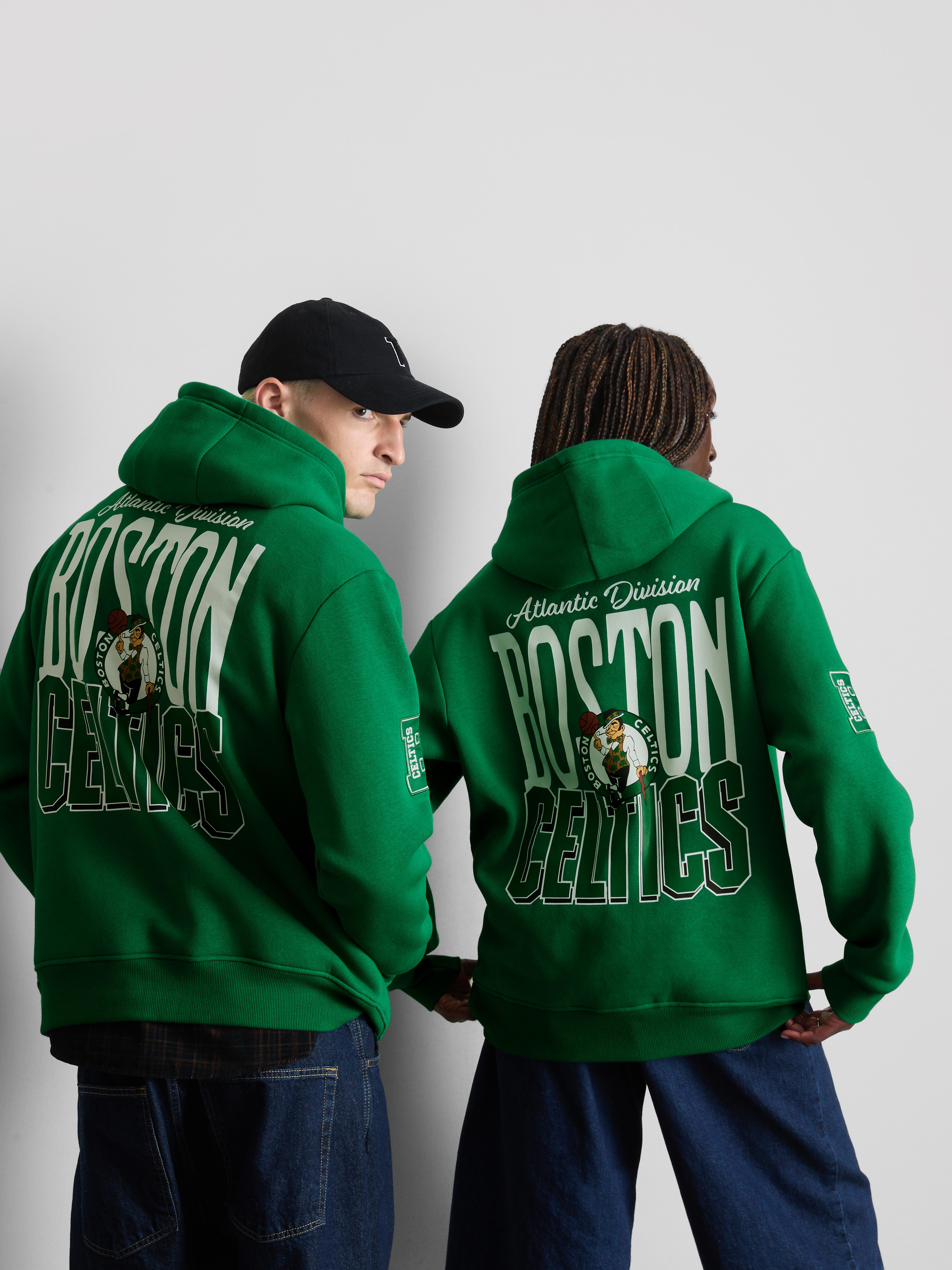 NBA Boston Celtics Cotton-Rich Hoodie - Green