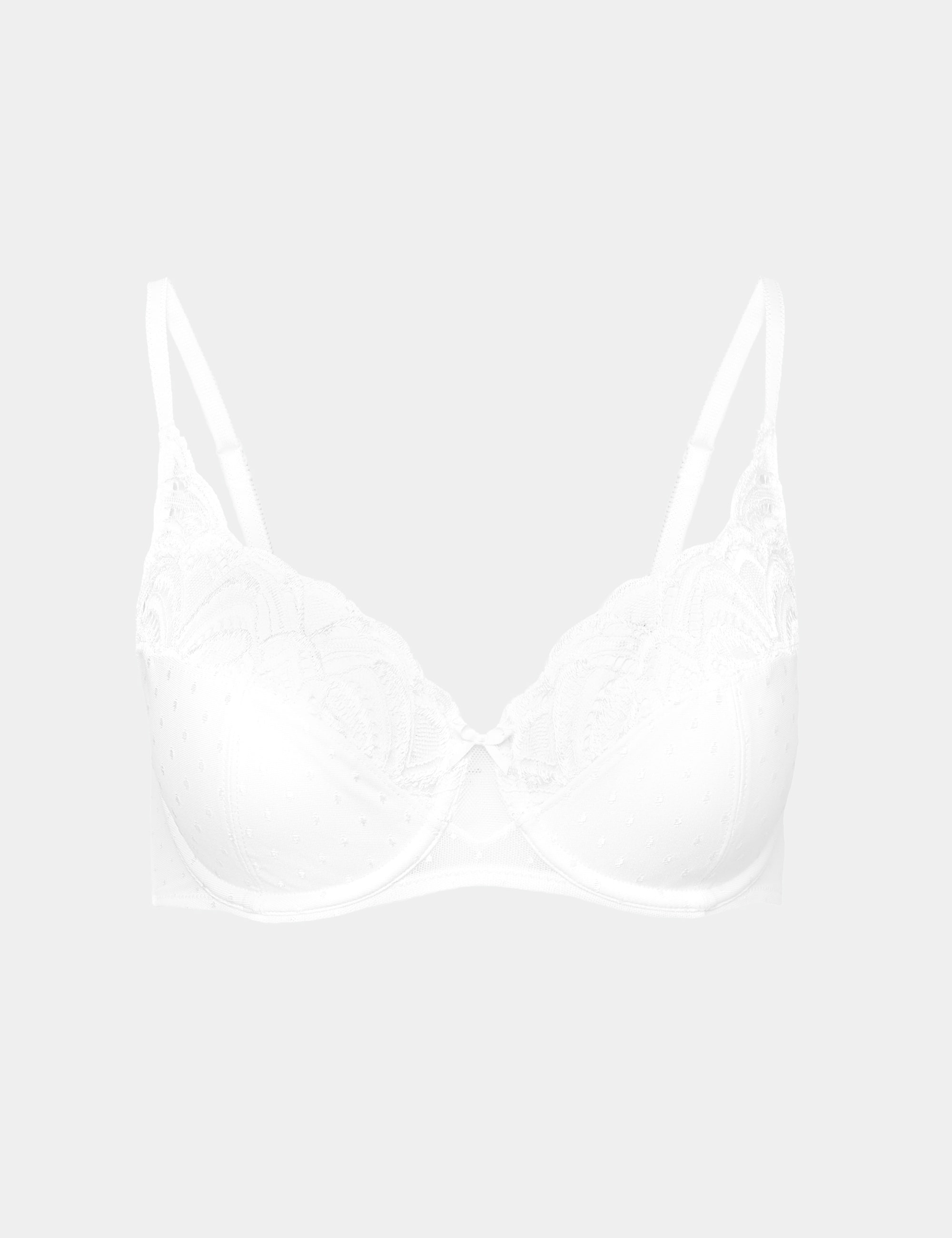 Amelia Lace Wired Full Cup Bra A-E