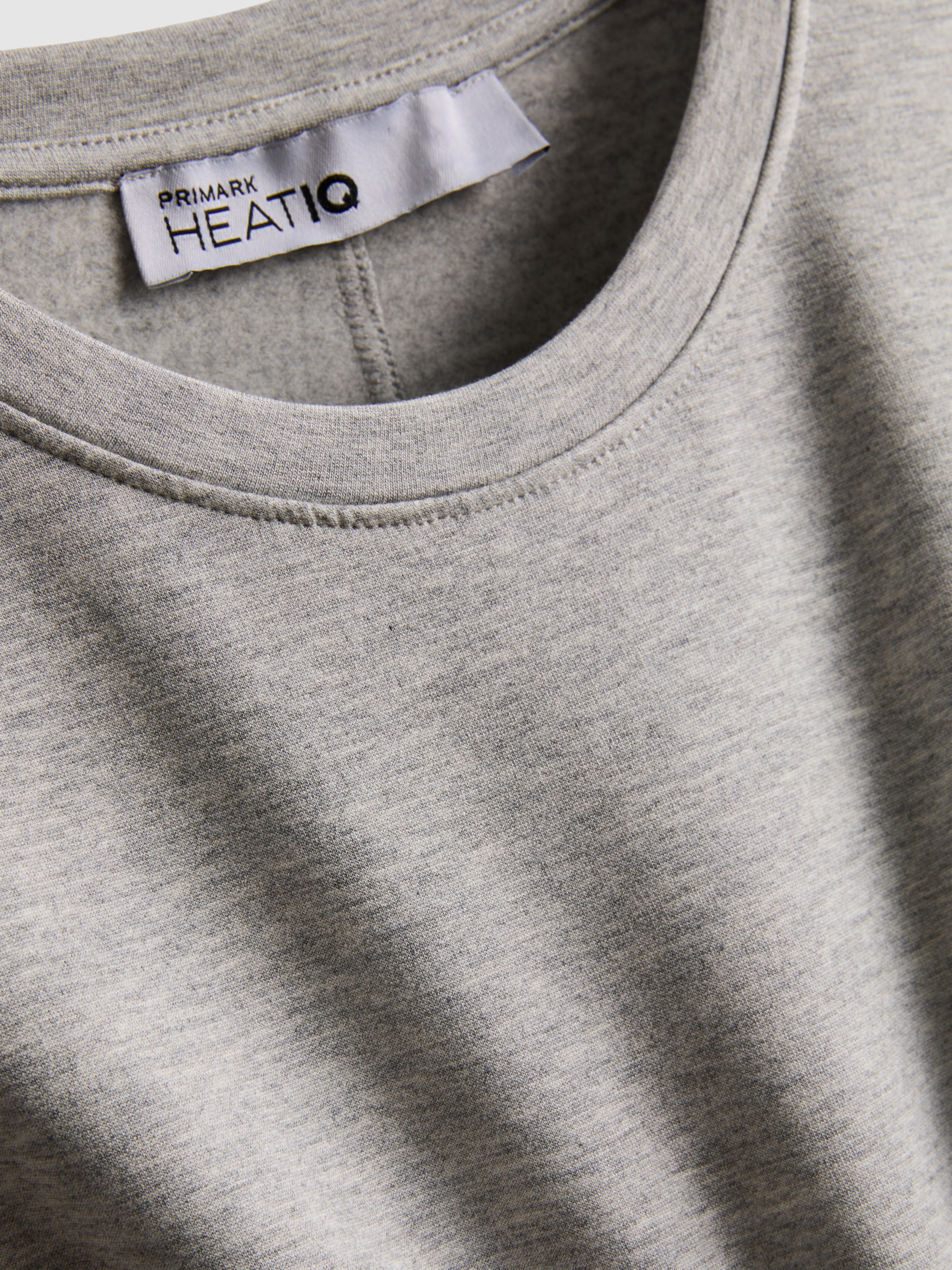 Heat IQ Long-Sleeve Base Layer Top - Gray Heather