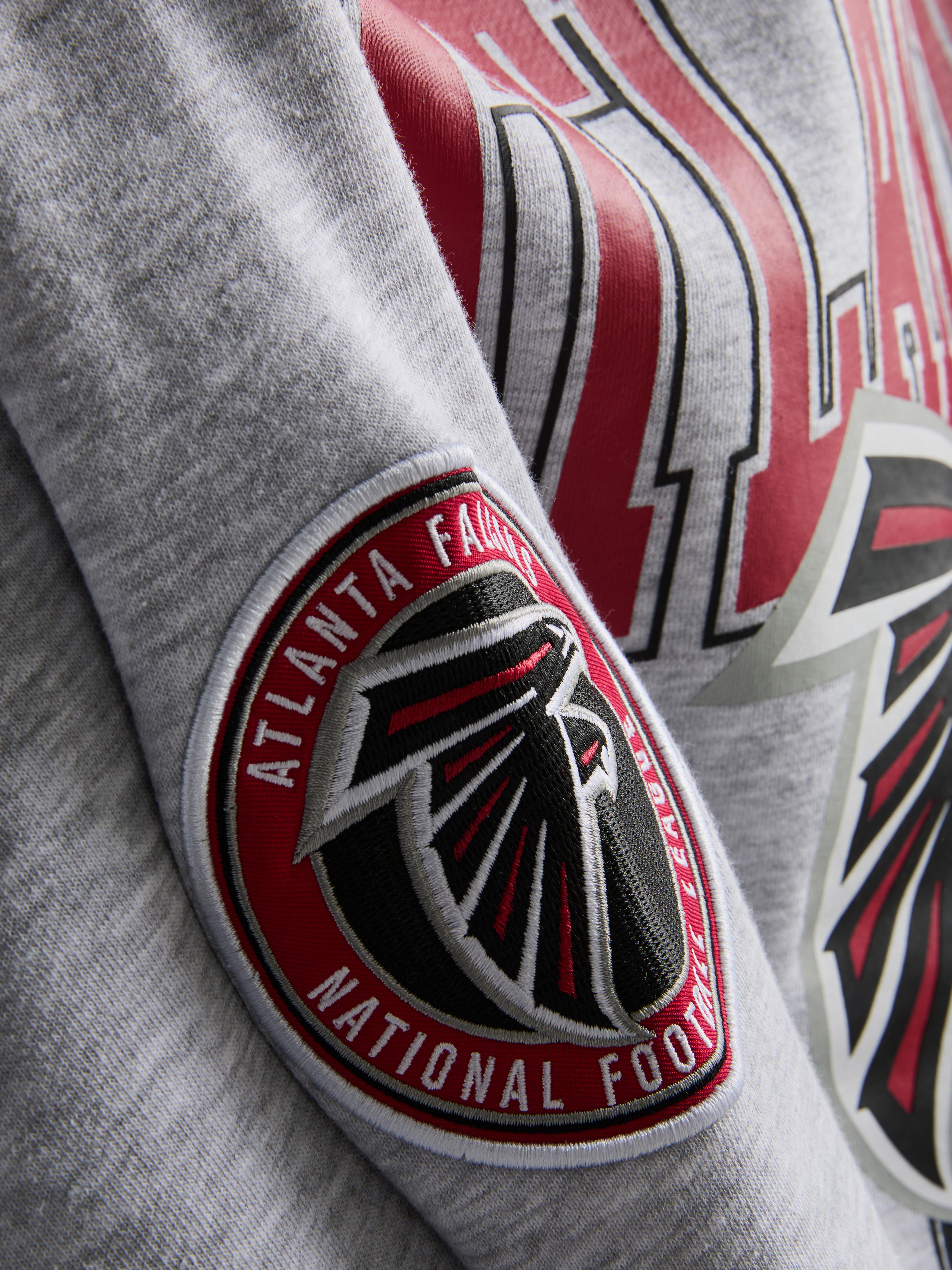 NFL Atlanta Falcons Graphic Hoodie - Gray Heather