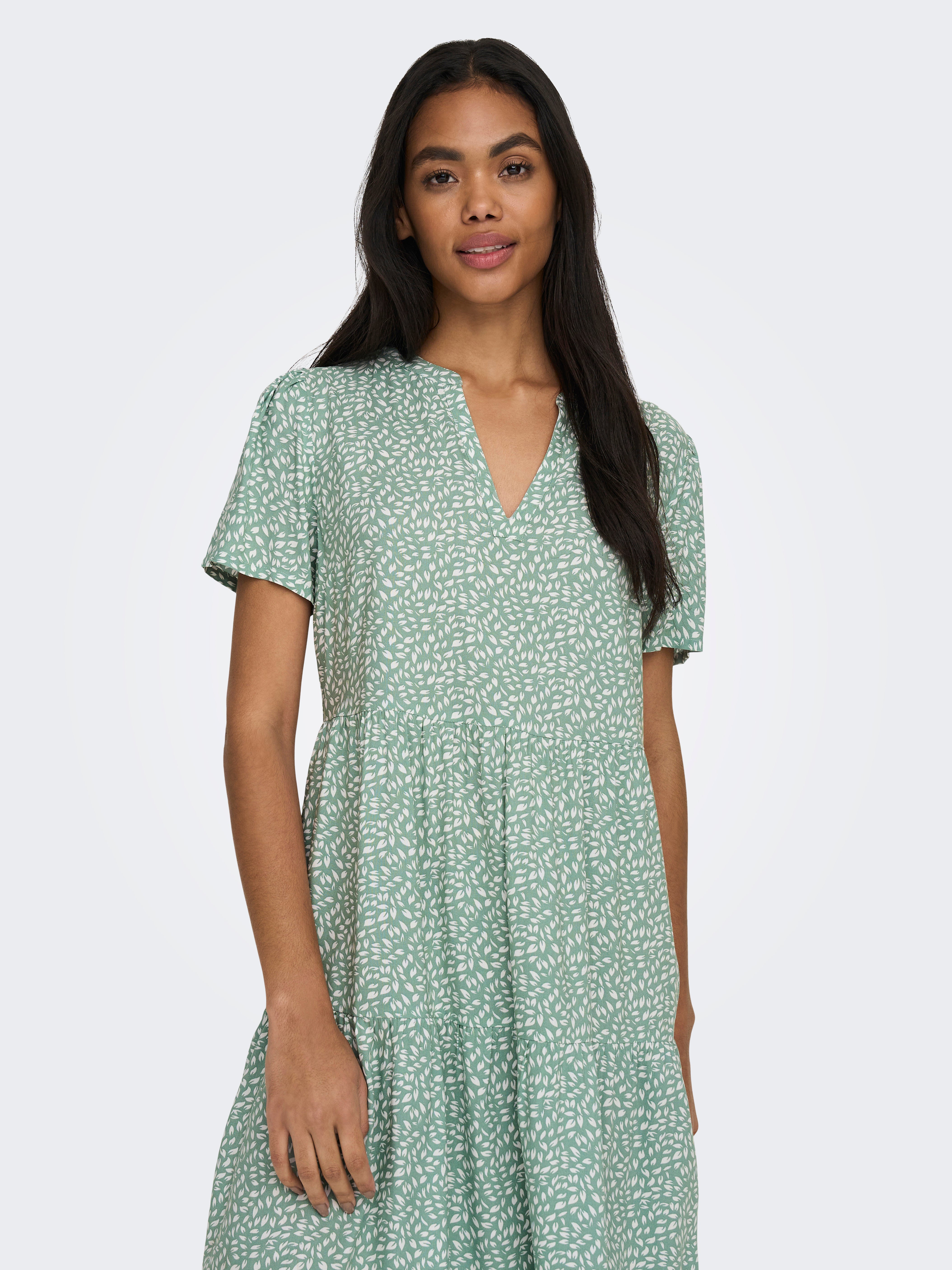 ONLZALLY Short dress Chinois Green