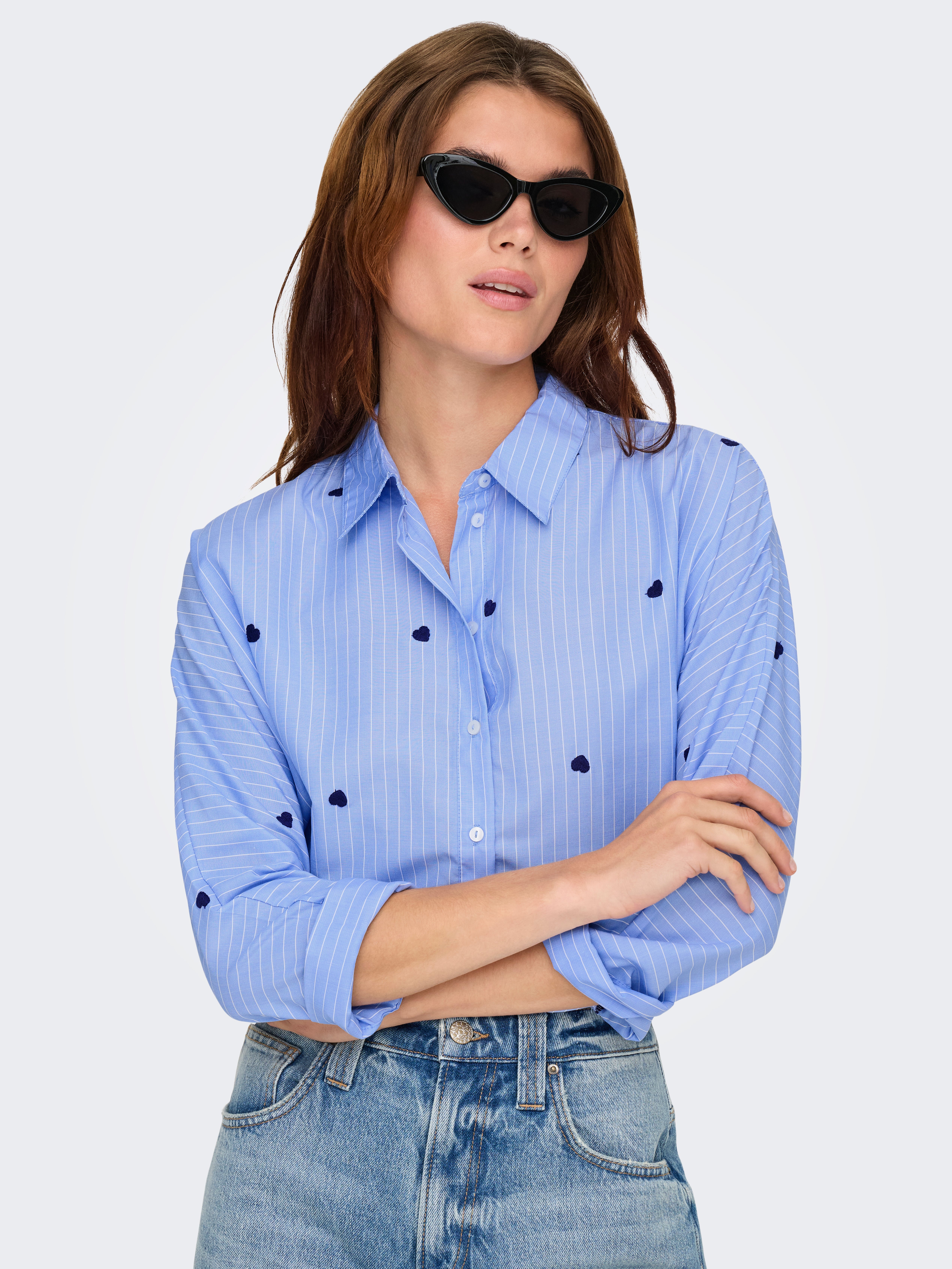 ONLNEW Shirt Moonlight Blue